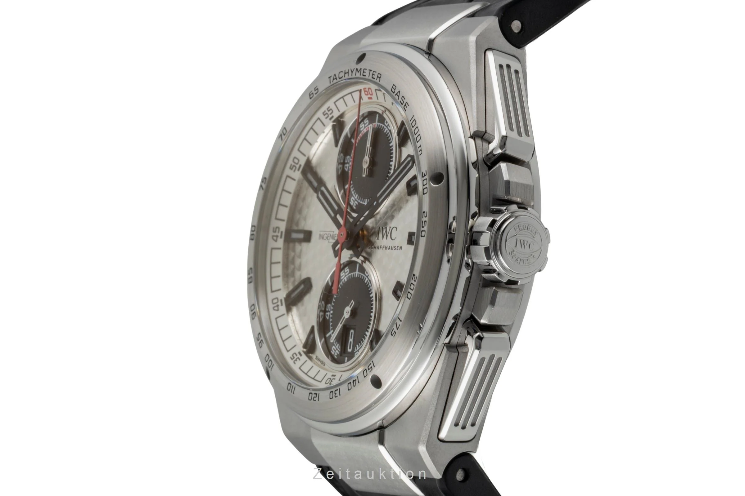 IWC Ingenieur chronograph steel automatic men's watch IW378505 Limited  [2600350] - Image 7