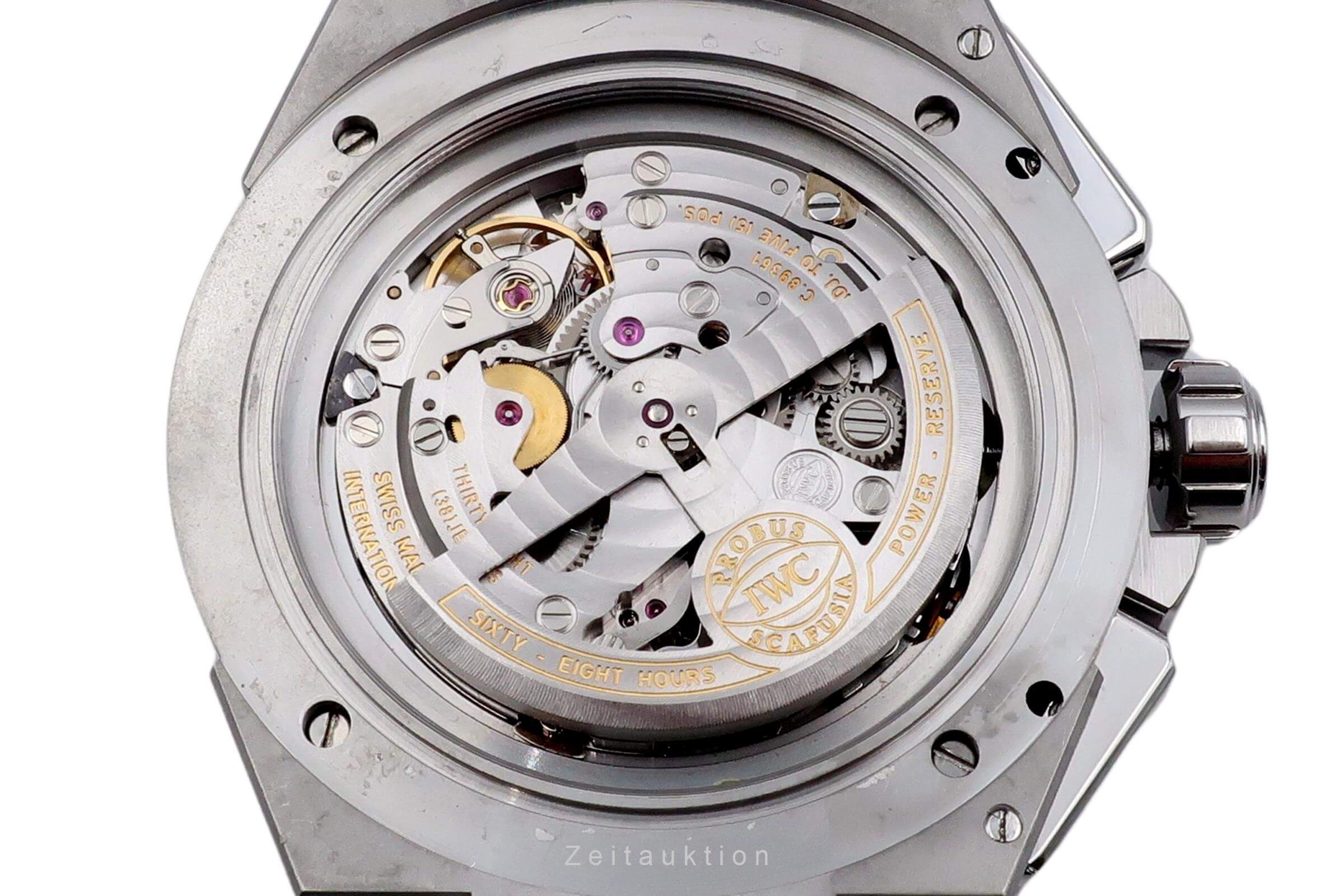 IWC Ingenieur chronograph steel automatic men's watch IW378511 Limited  [2501817] - Image 14
