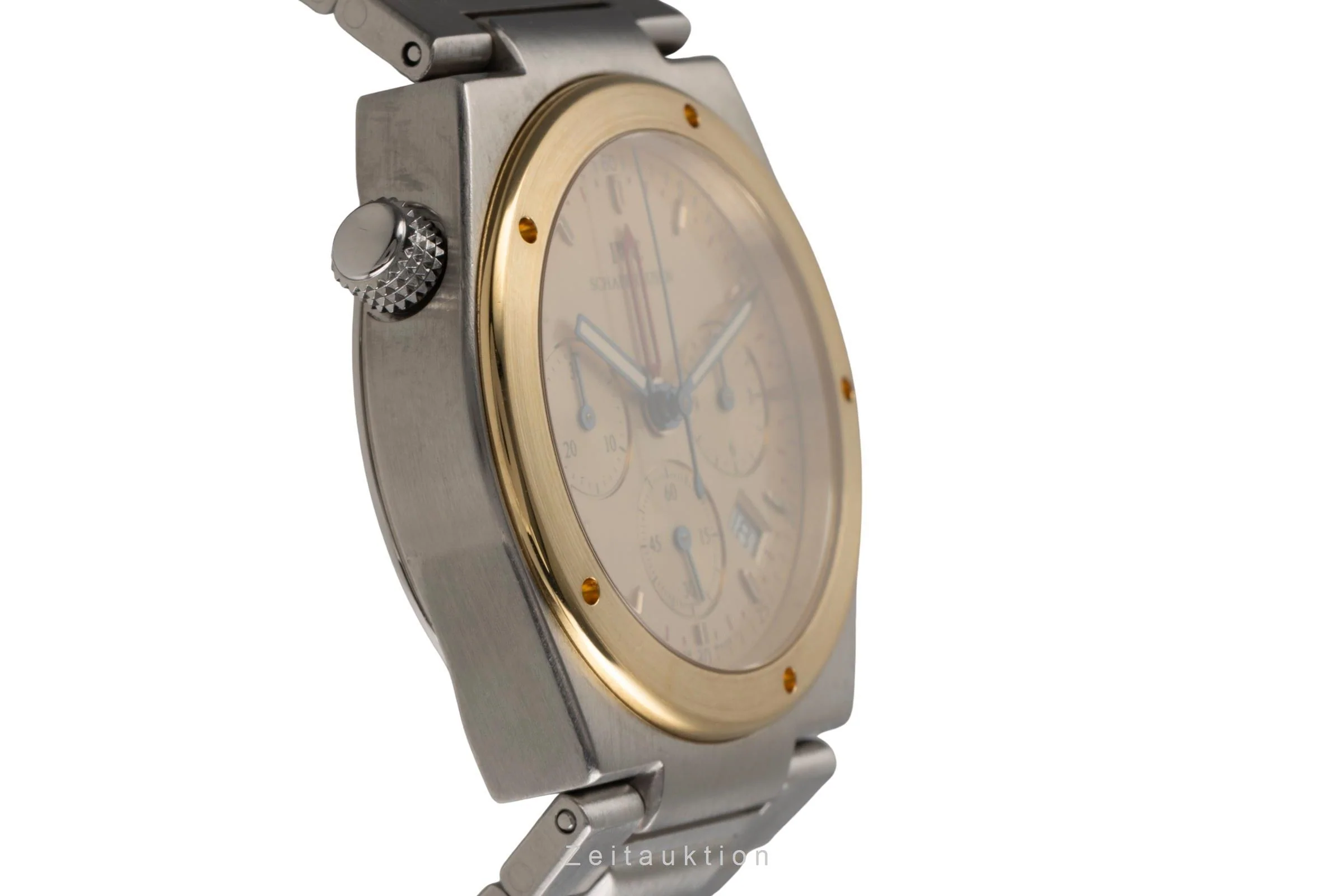 IWC Ingenieur chronograph steel / gold quartz men's watch IW380505  [2502519] - Image 8