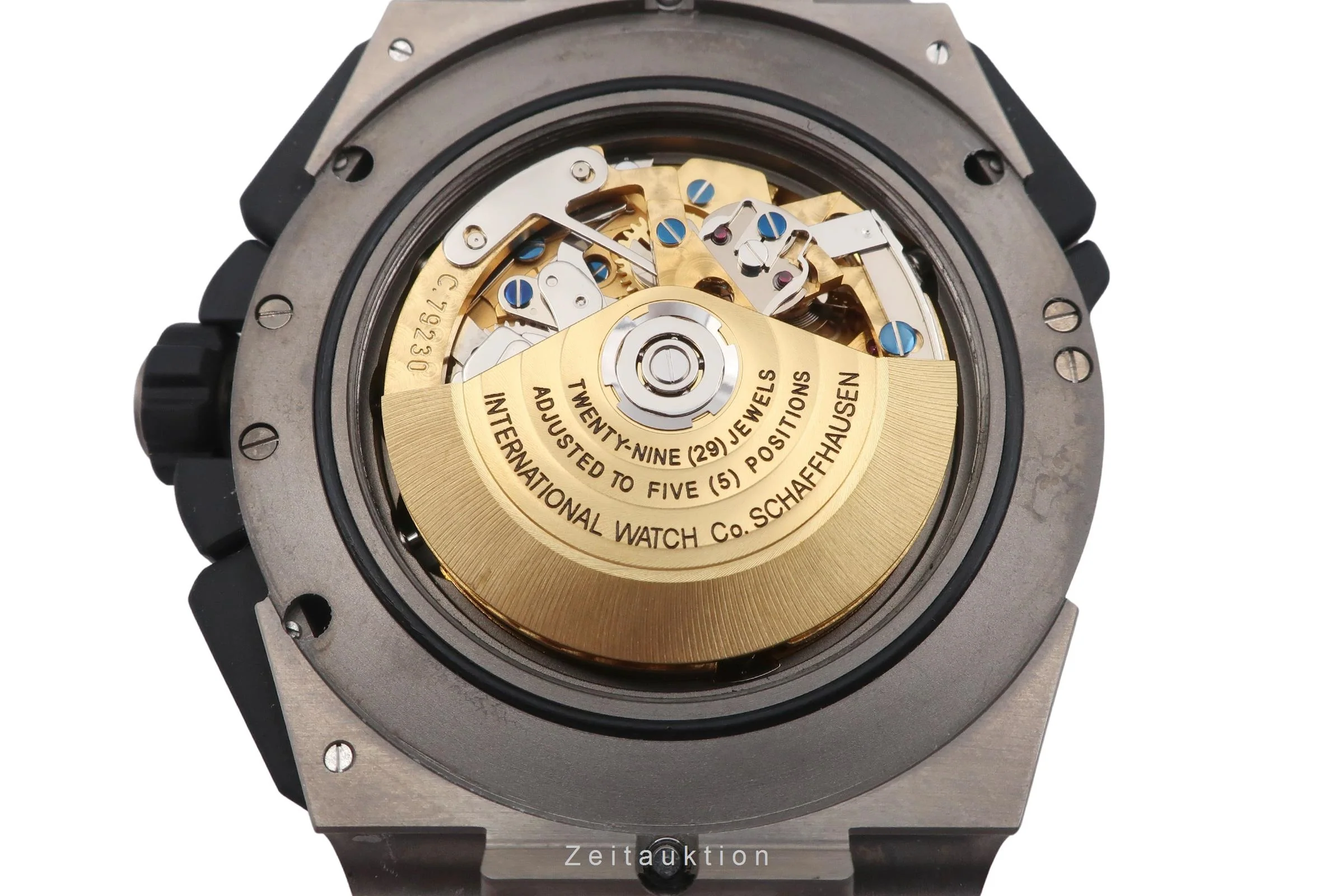 IWC Ingenieur chronograph titanium automatic men's watch IW376501  [2505597] - Image 15