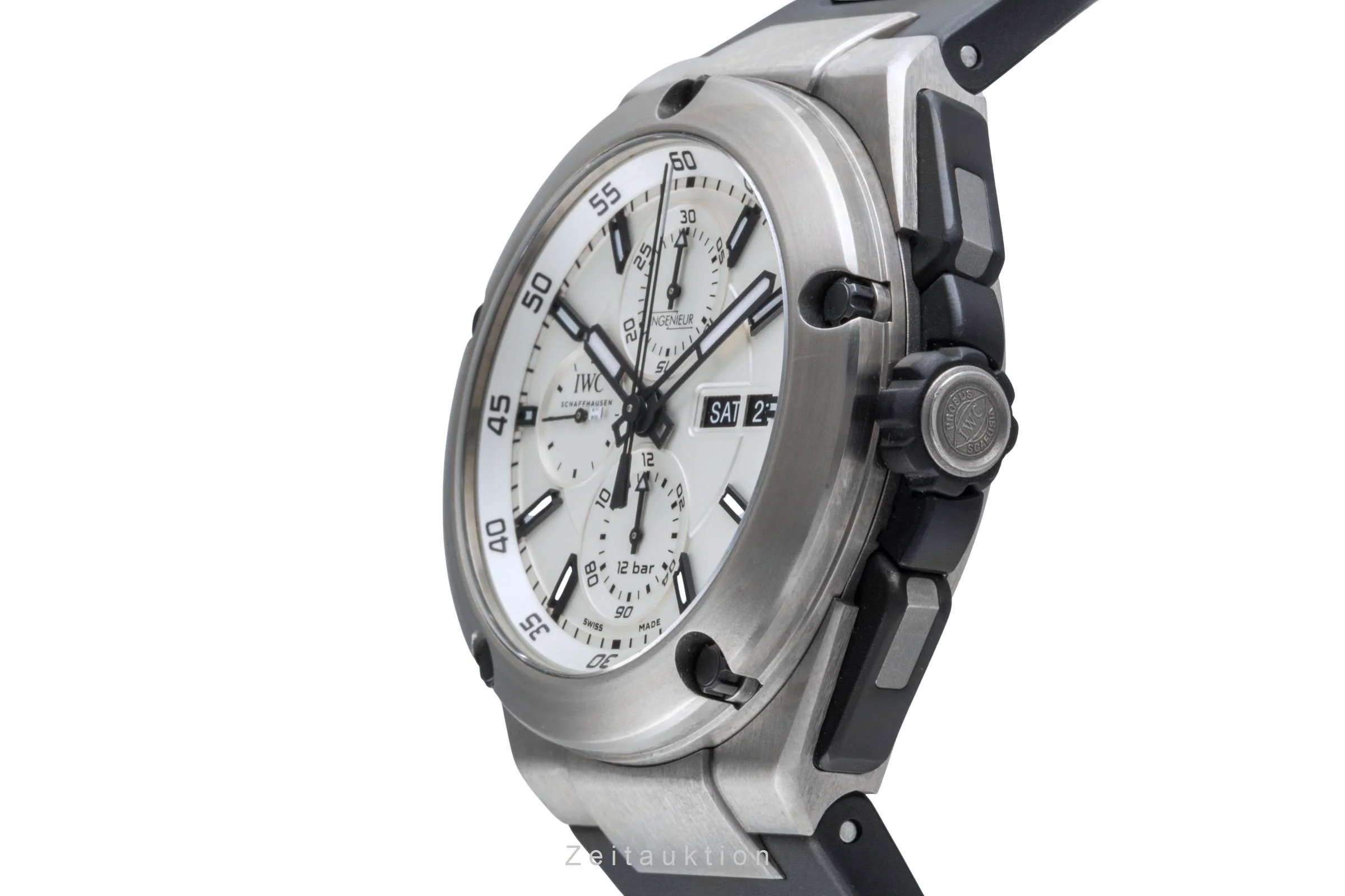 IWC Ingenieur chronograph titanium automatic men's watch IW386501  [2507161] - Image 7