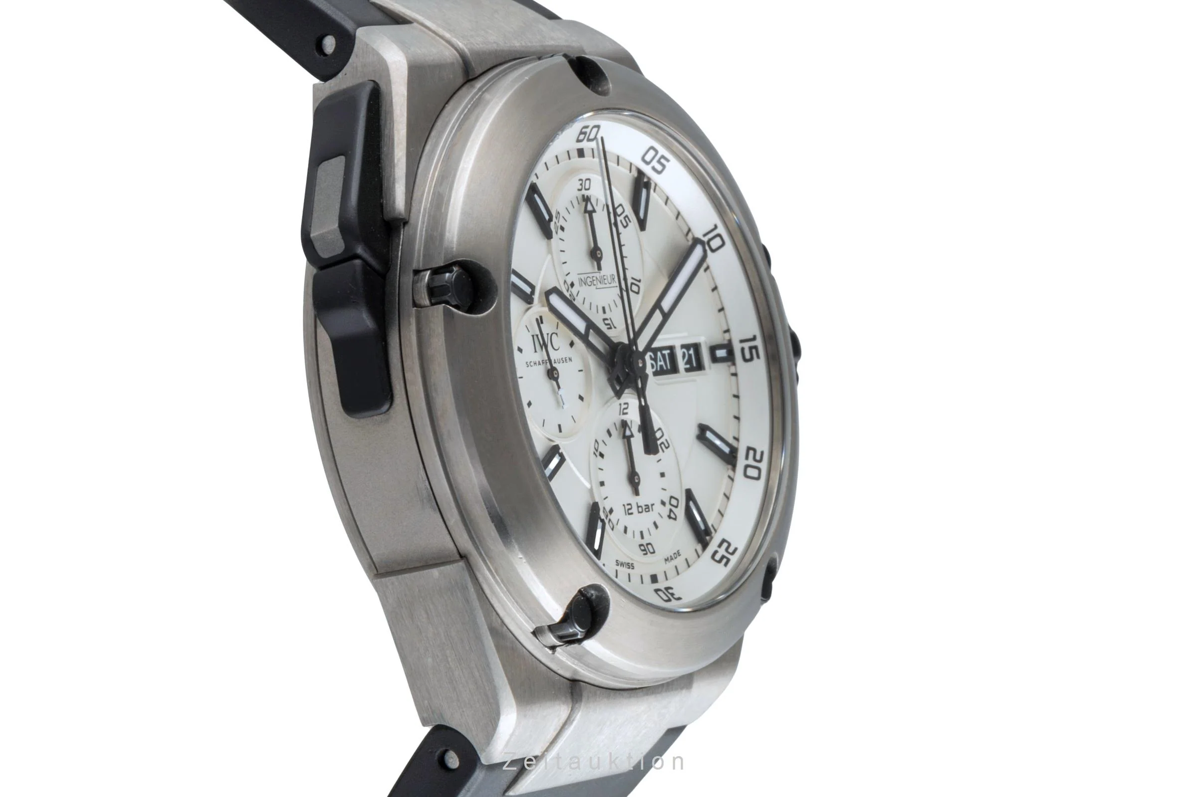 IWC Ingenieur chronograph titanium automatic men's watch IW386501  [2507161] - Image 8