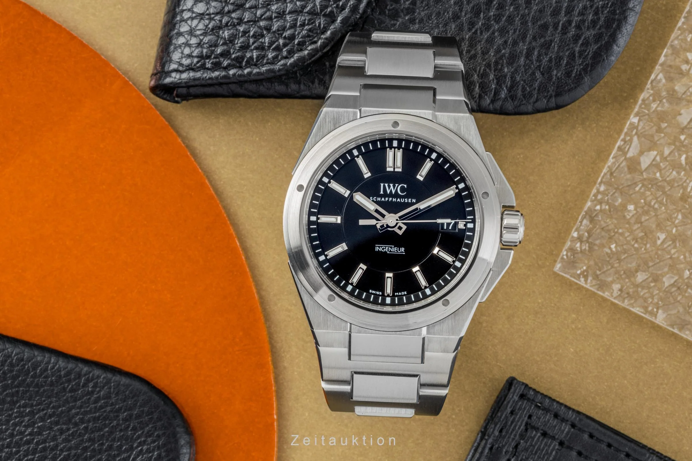 IWC Ingenieur steel automatic men's watch 3239 LP: 12900EUR  [2302020] - Image 3