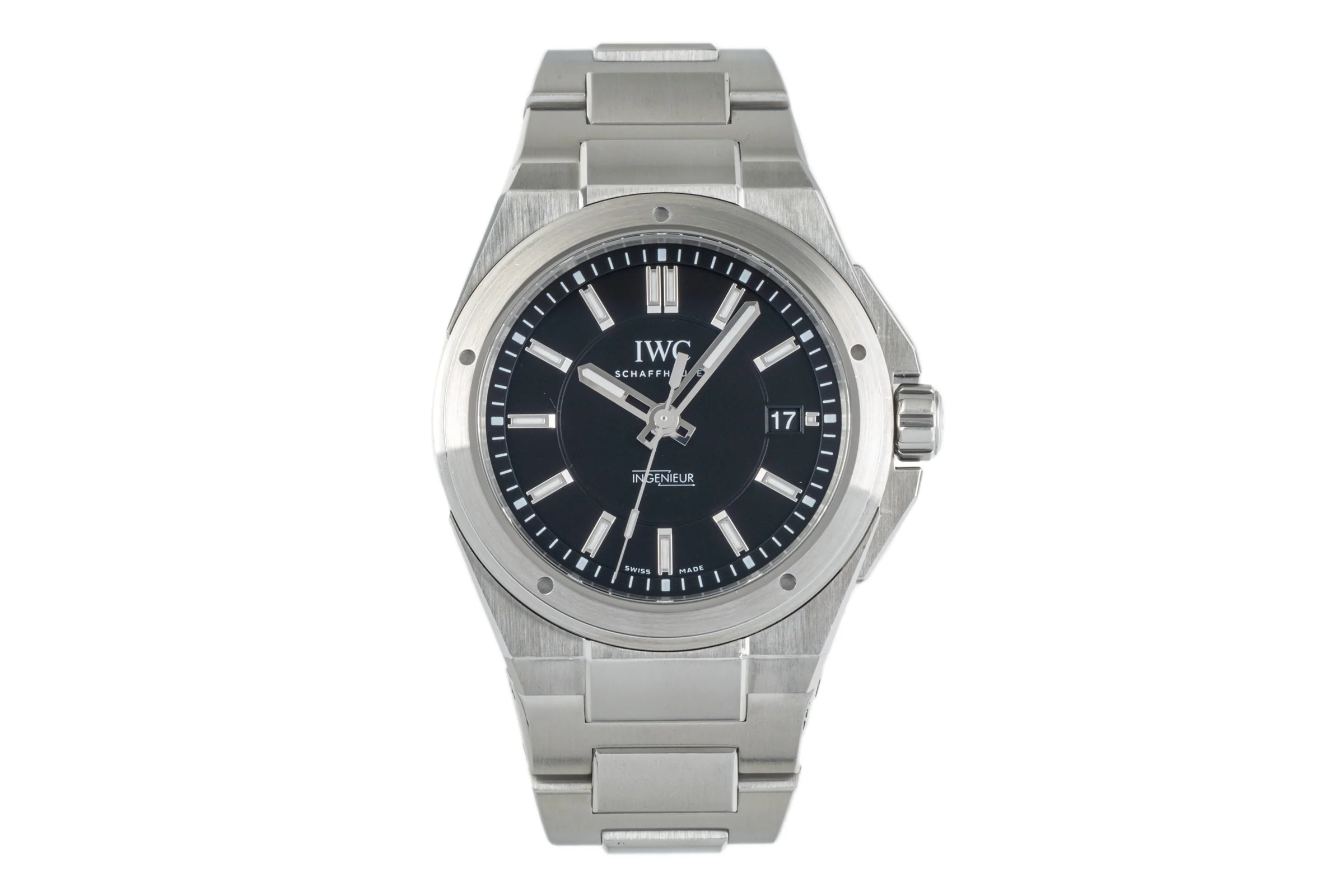 IWC Ingenieur steel automatic men's watch 3239 LP: 12900EUR  [2302020] - Image 4