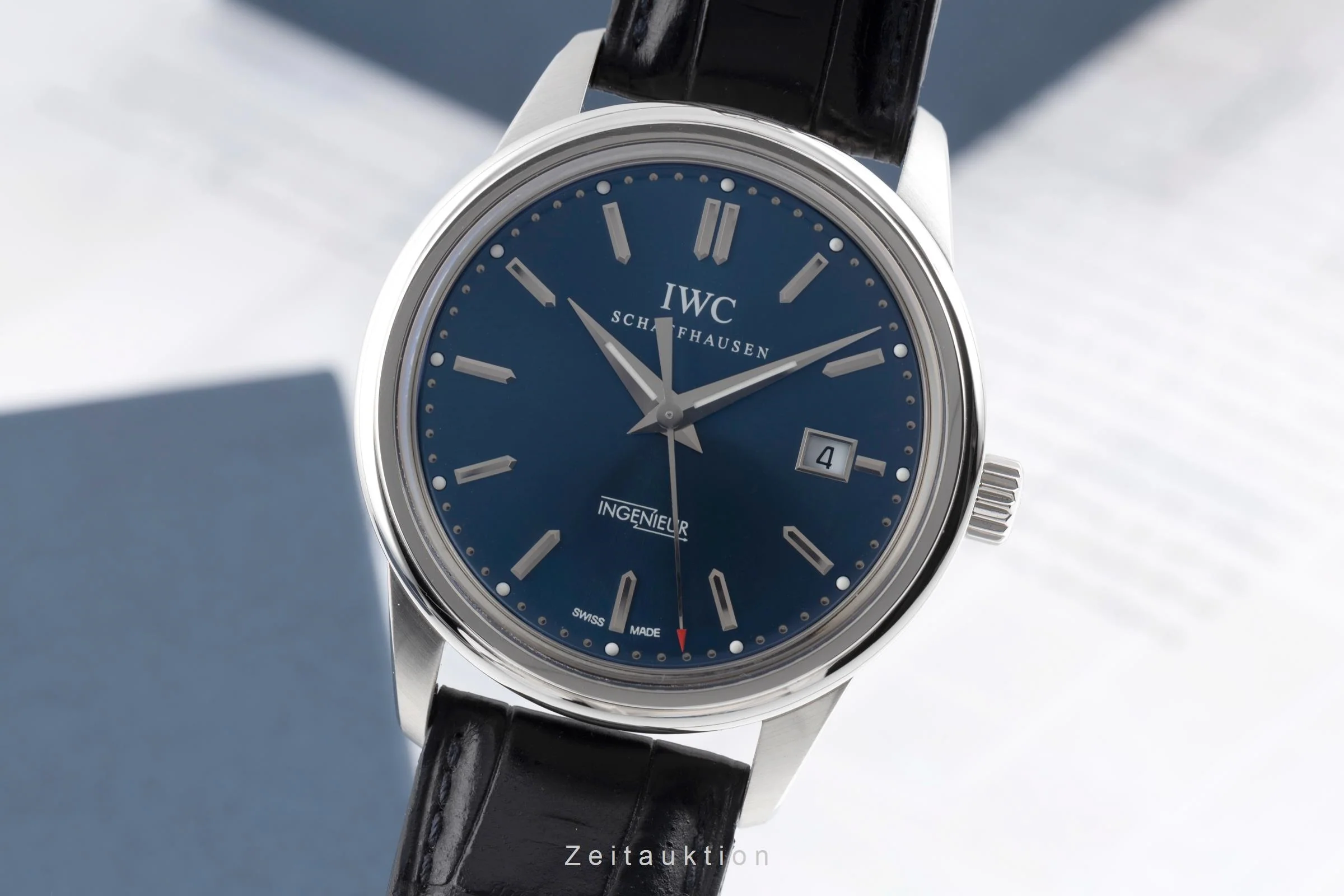 IWC Ingenieur steel automatic men's watch IW323310 Limited  [2504128] - Image 2