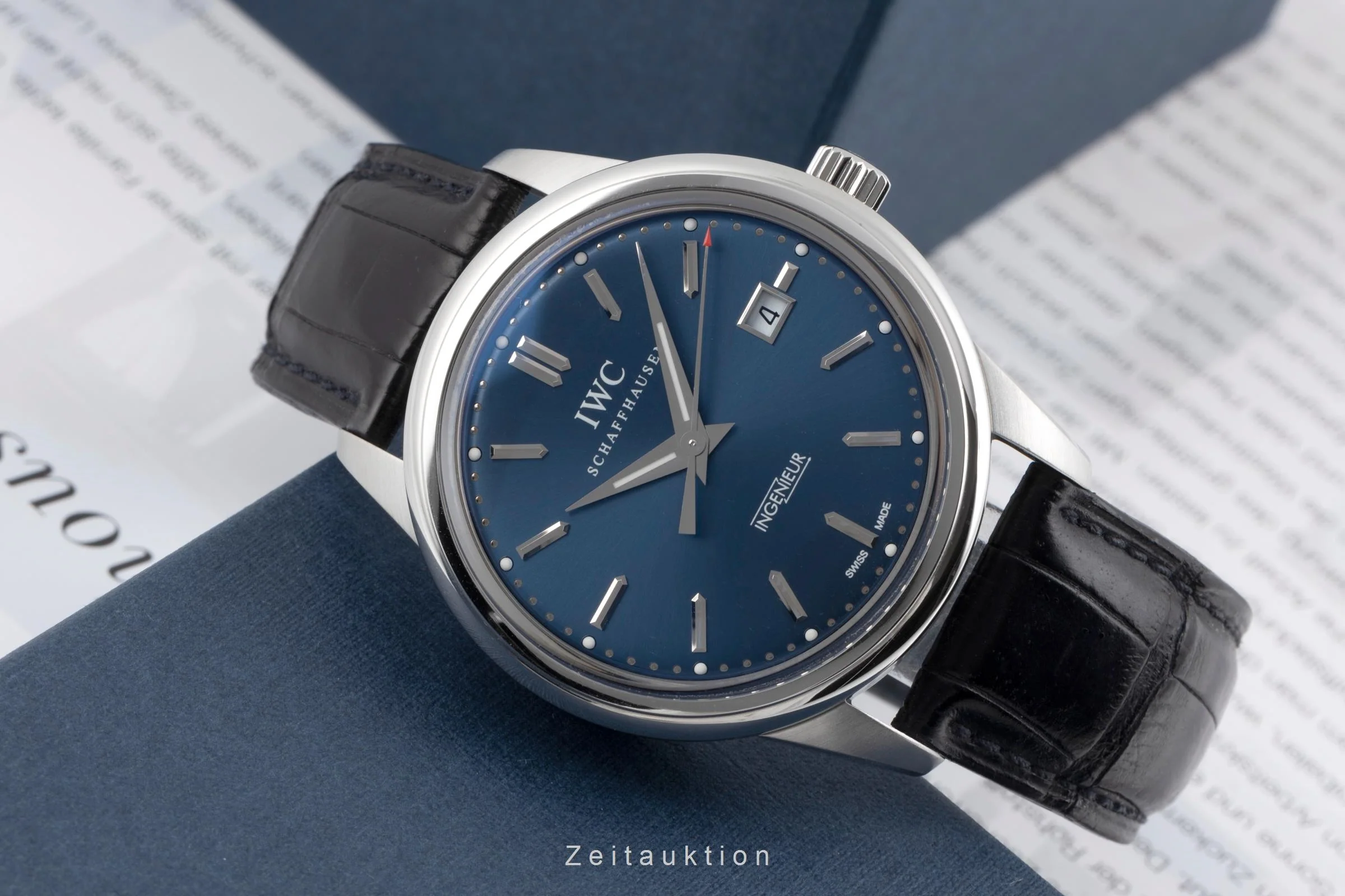 IWC Ingenieur steel automatic men's watch IW323310 Limited  [2504128] - Image 3