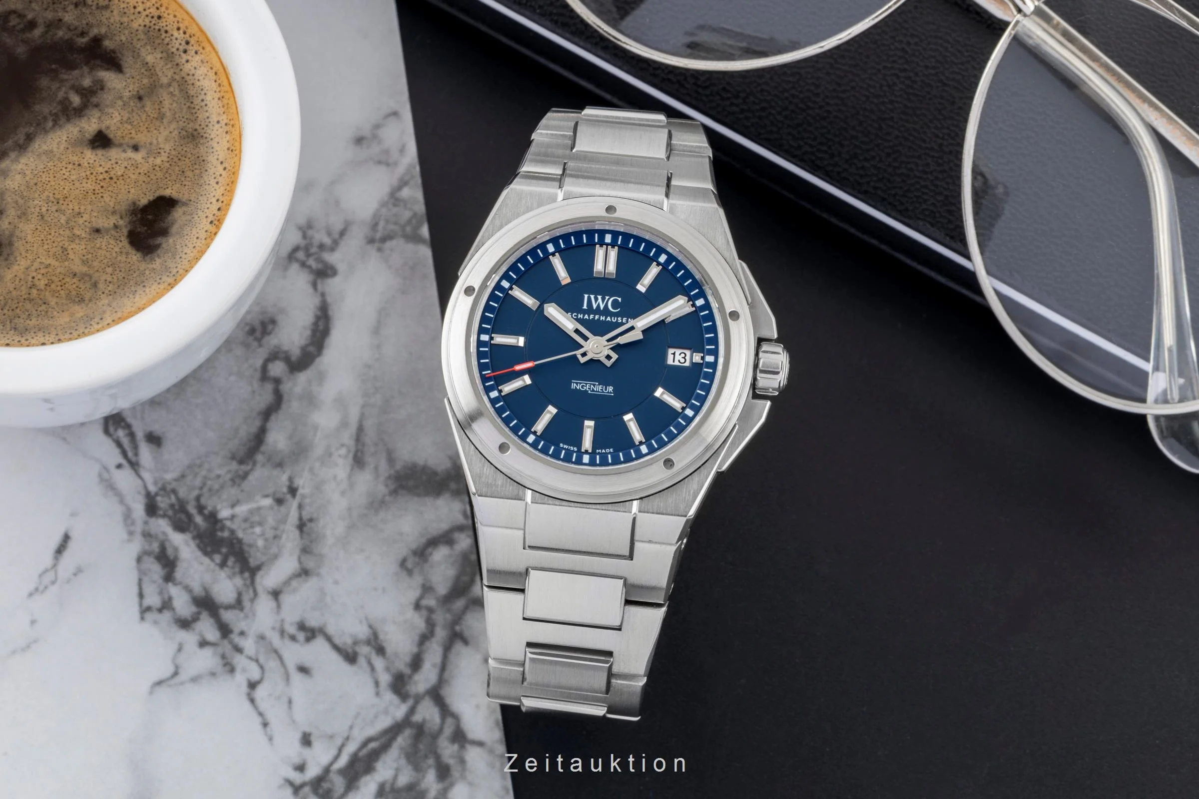 IWC Ingenieur steel automatic men's watch IW323909 Limited  [2601206] - Image 4