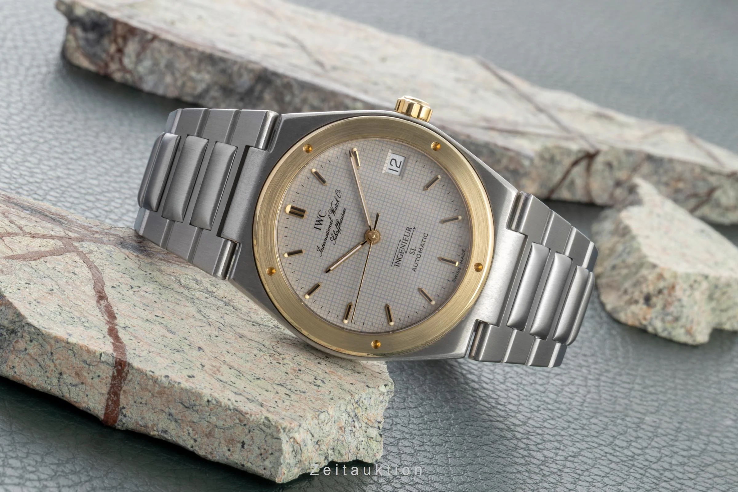 IWC Ingenieur steel / gold automatic men's watch IW350601  [2600544] - Image 3