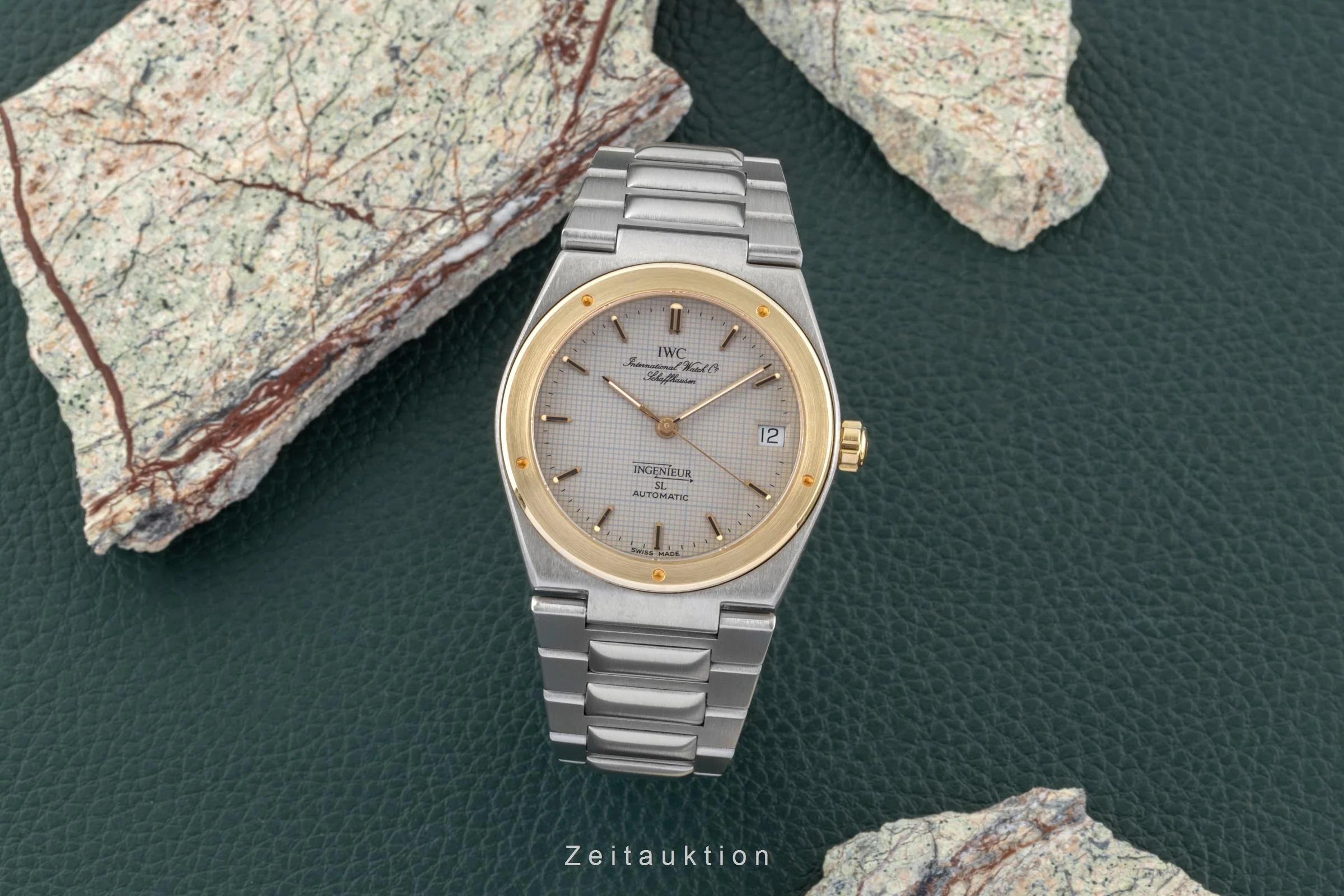 IWC Ingenieur steel / gold automatic men's watch IW350601  [2600544] - Image 4