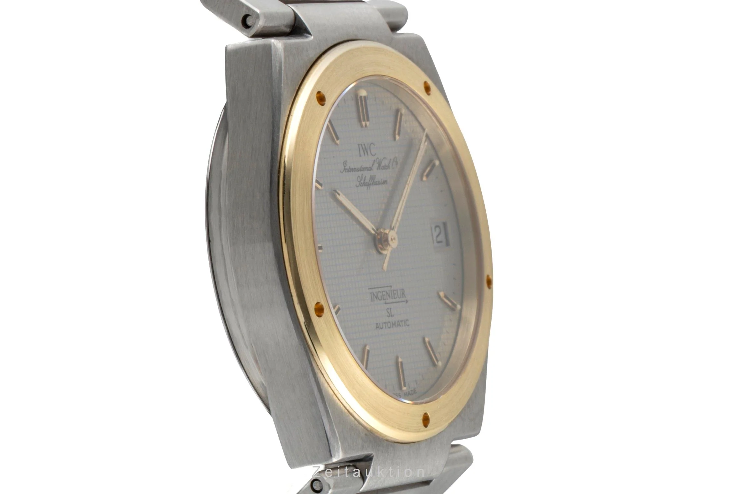IWC Ingenieur steel / gold automatic men's watch IW350601  [2600544] - Image 8