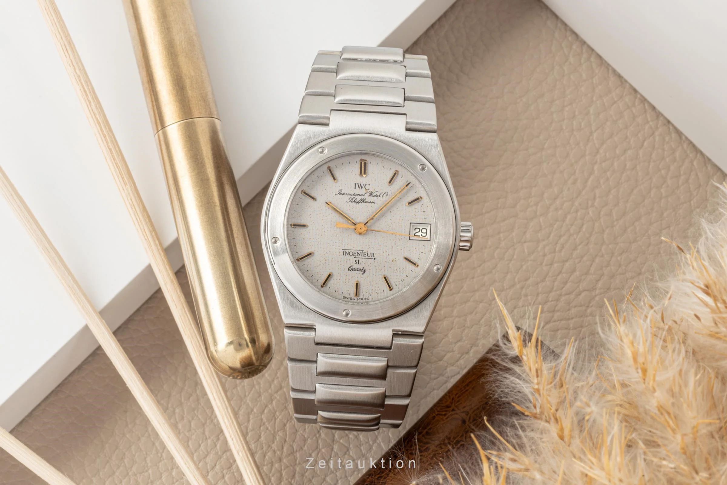 IWC Ingenieur steel quartz men's watch 3305  [2300756] - Image 3