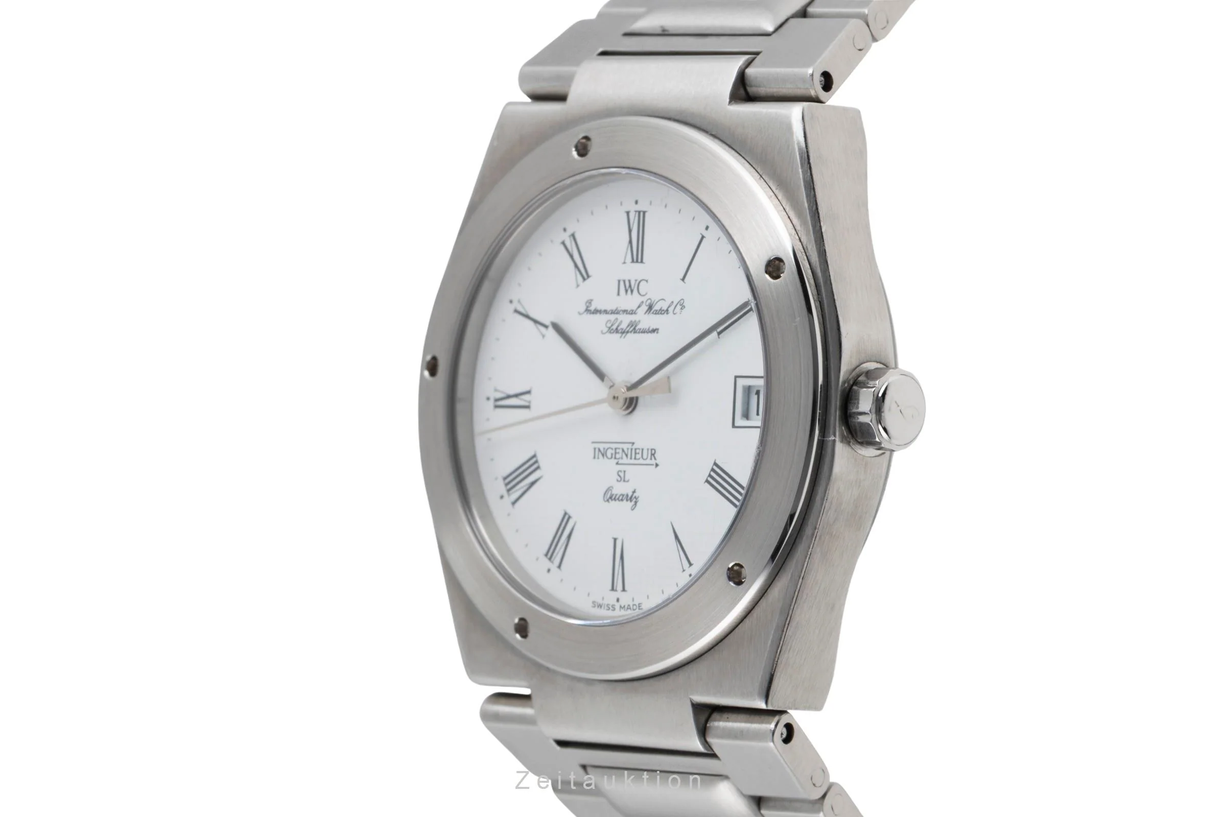 IWC Ingenieur steel quartz men's watch IW3305  [2600176] - Image 7