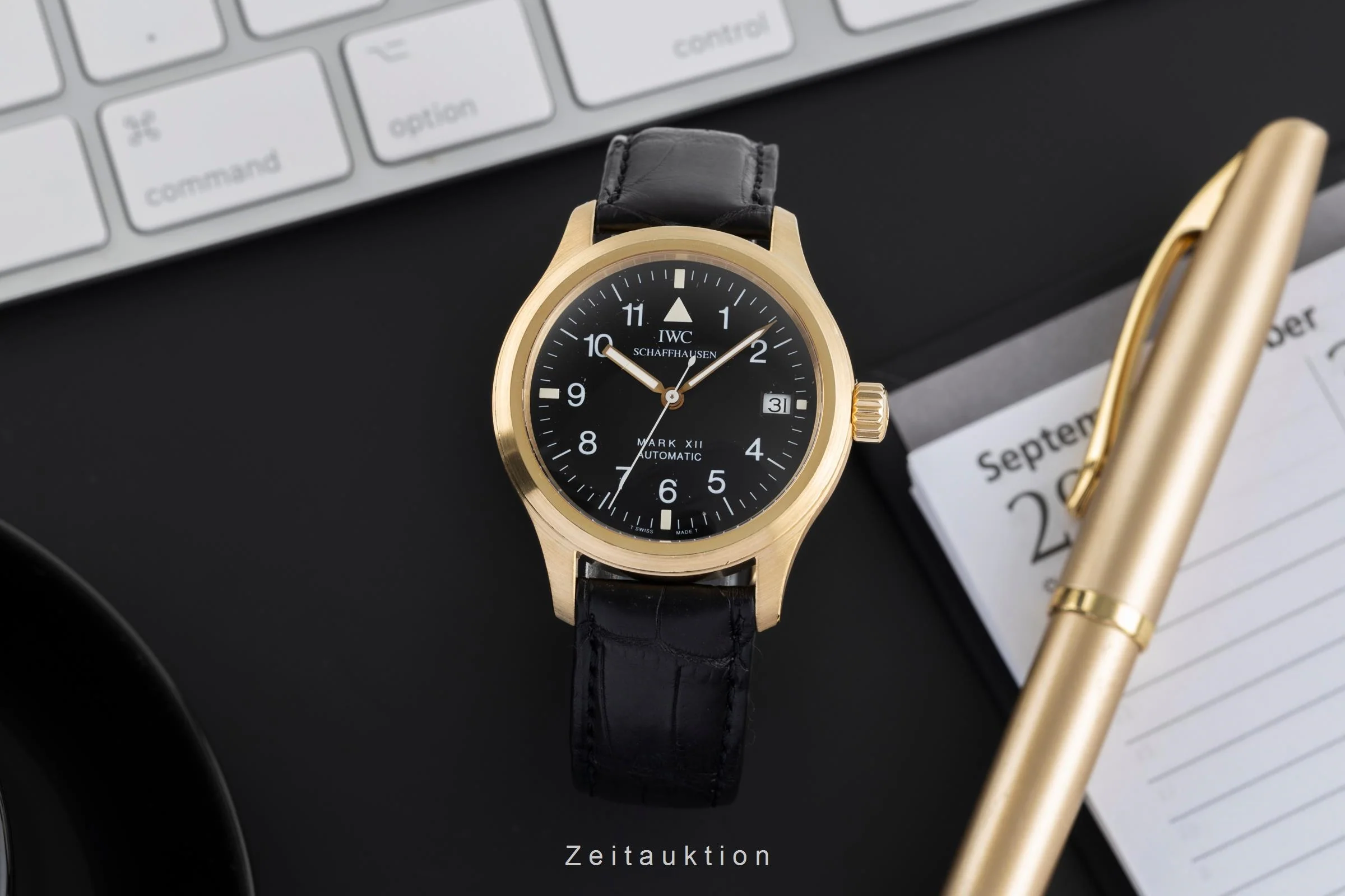 IWC Mark XII 18 ct gold automatic men's watch IW324103  [2503594] - Image 4
