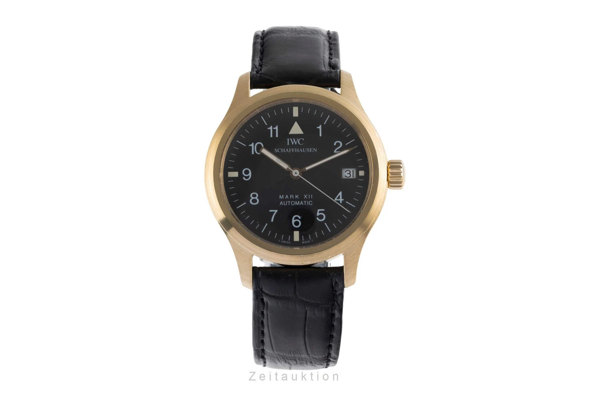 IWC Mark XII 18 ct gold automatic men's watch IW324103  [2503594] - Image 5