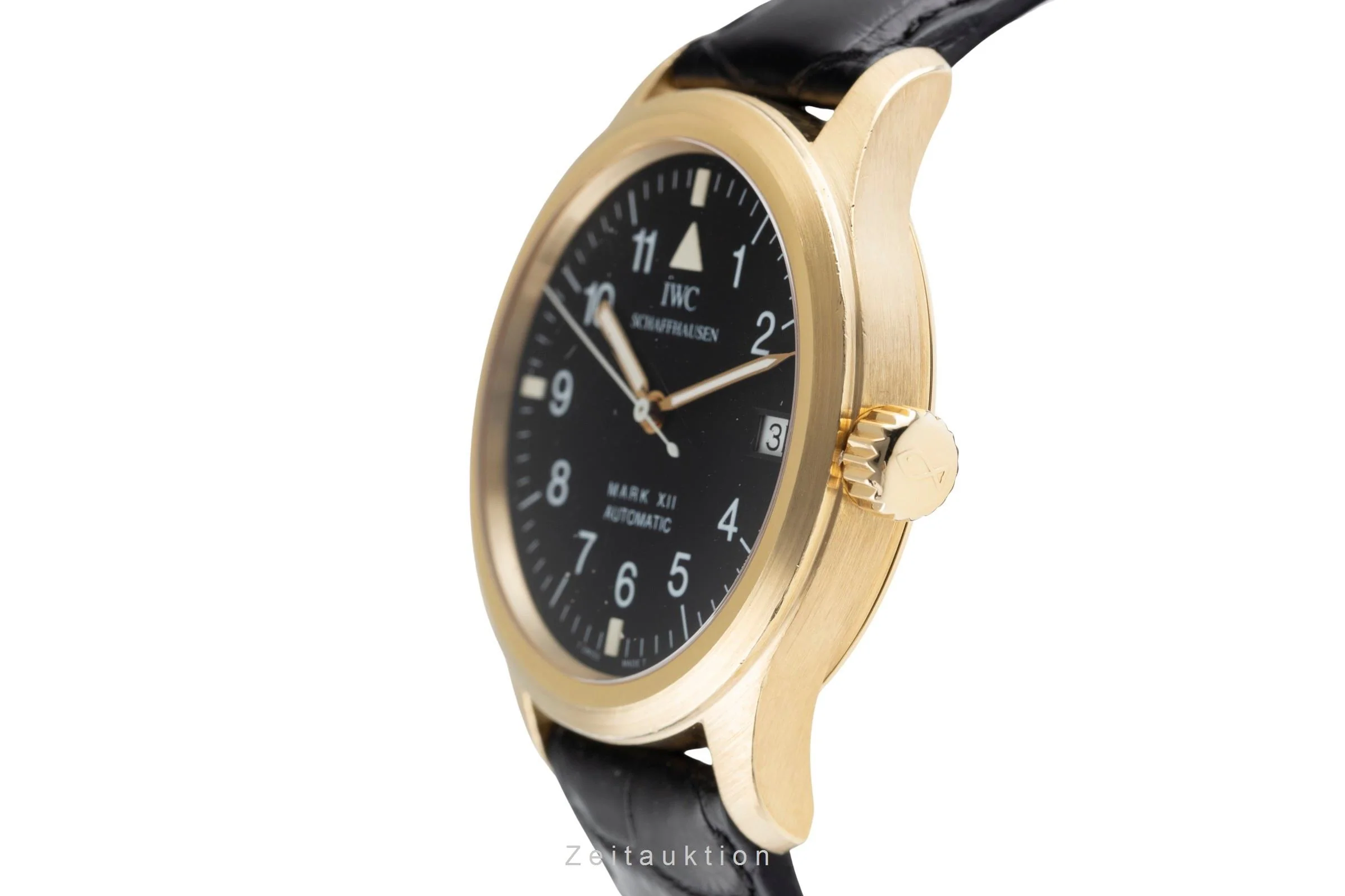 IWC Mark XII 18 ct gold automatic men's watch IW324103  [2503594] - Image 7