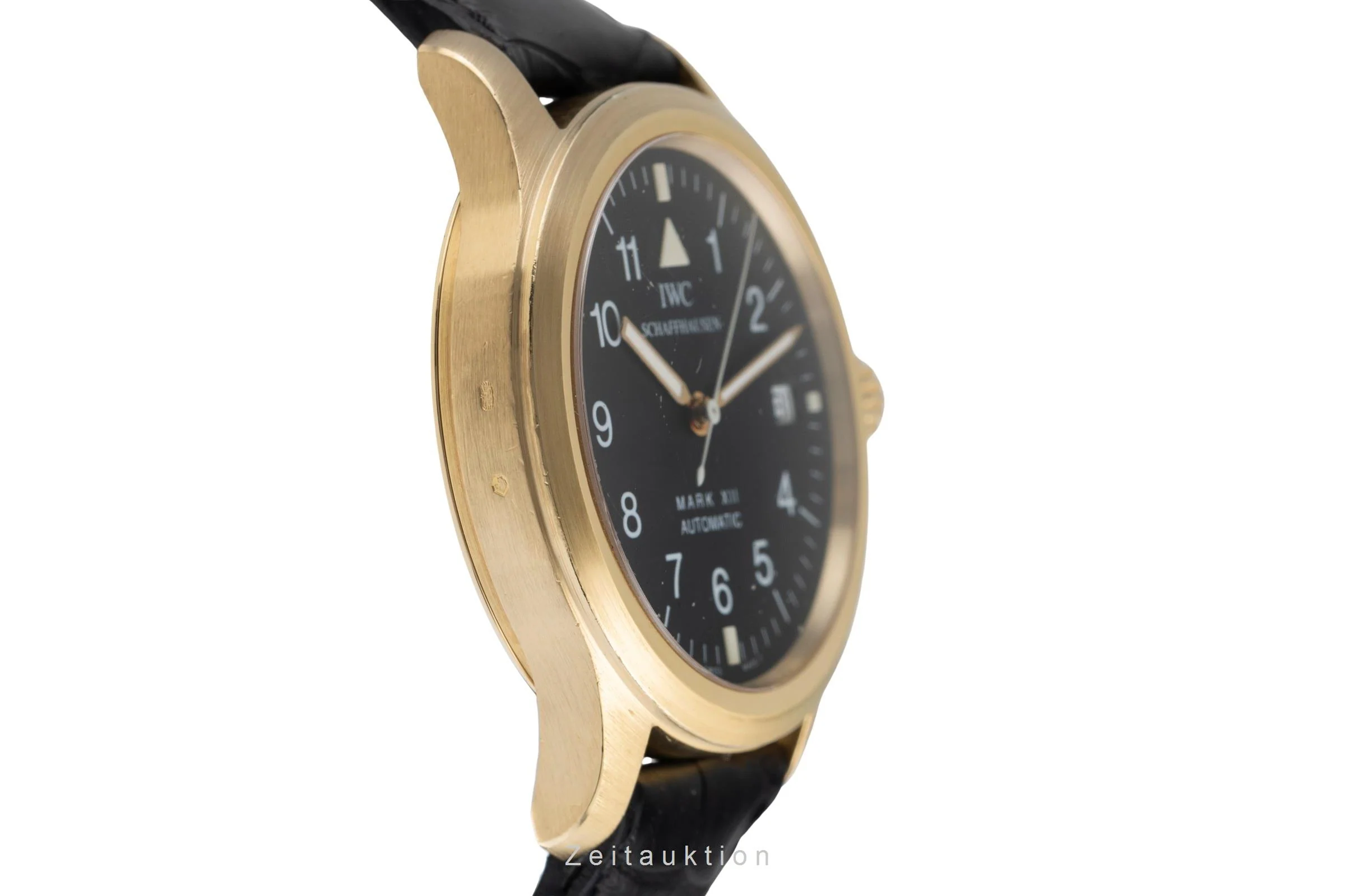 IWC Mark XII 18 ct gold automatic men's watch IW324103  [2503594] - Image 8