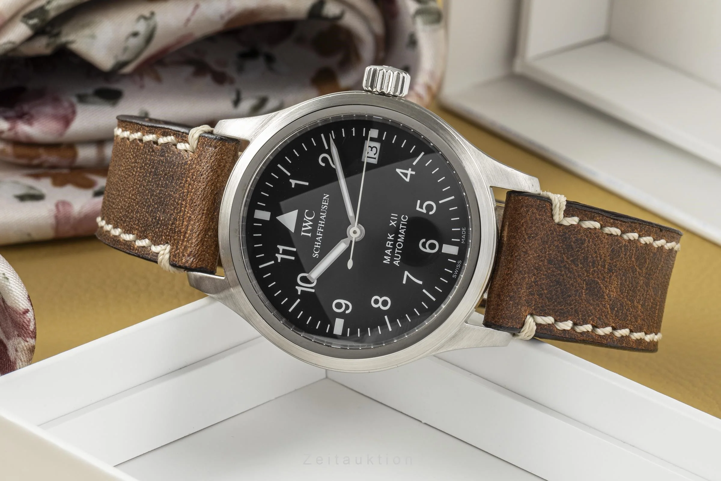 IWC Mark XII steel automatic men's watch 3241  [2303159] - Image 2