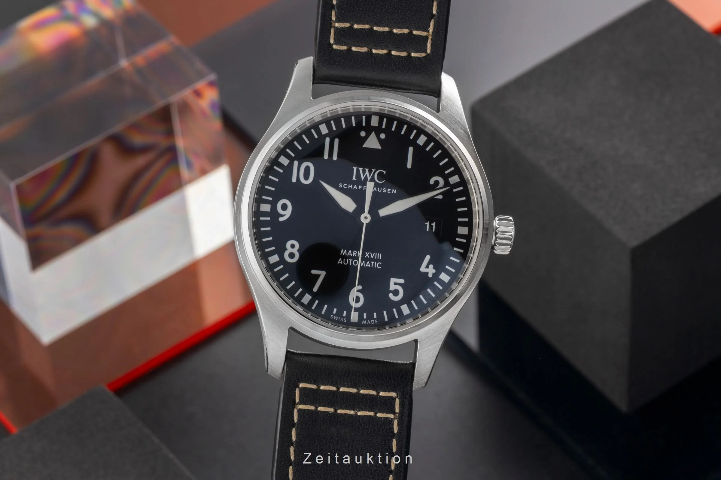 IWC Mark XVIII steel automatic men's watch IW327001 LP: 5700EUR  [2504659] - Image 2
