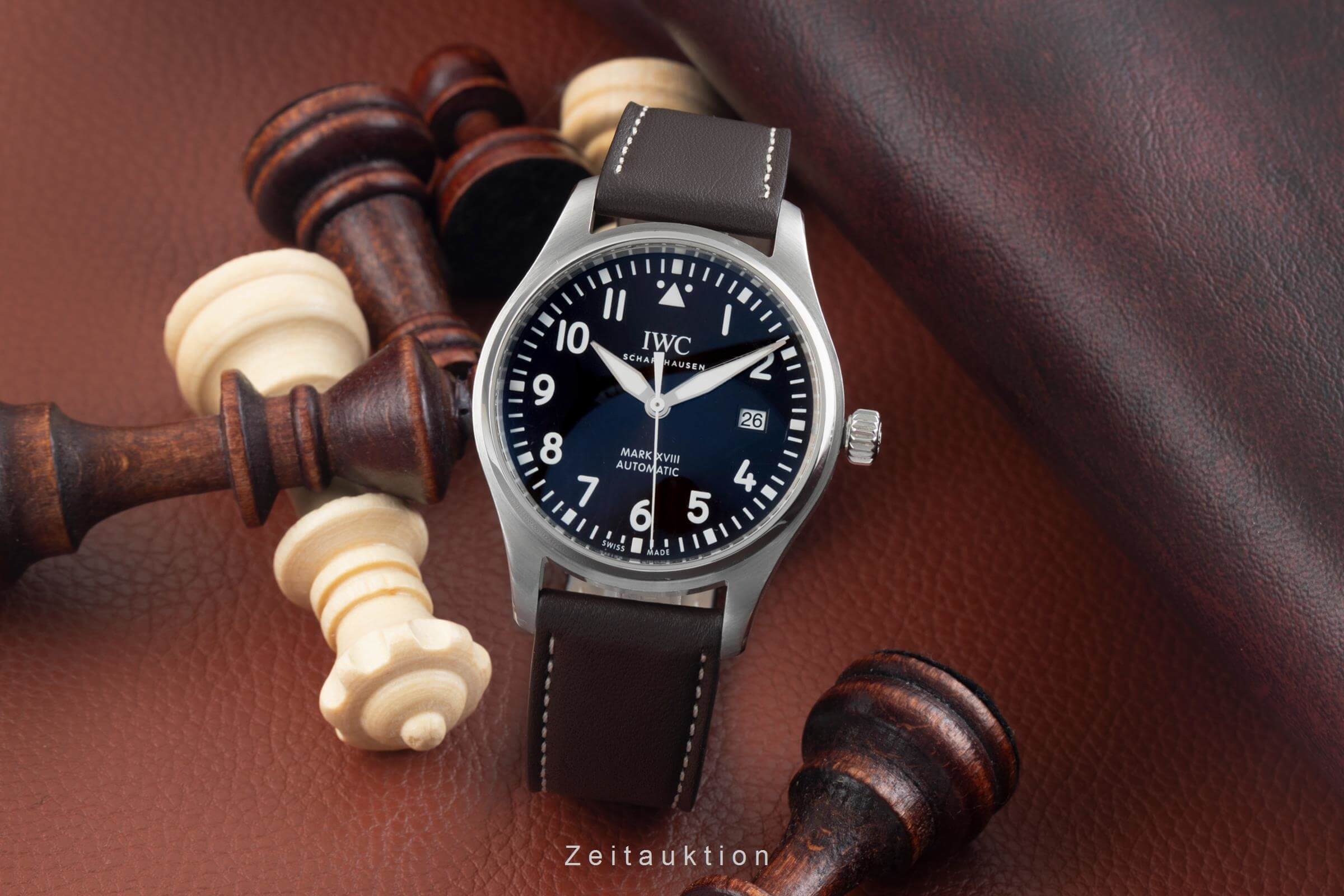 IWC Mark XVIII steel automatic men's watch IW327003  [2406342] - Image 3