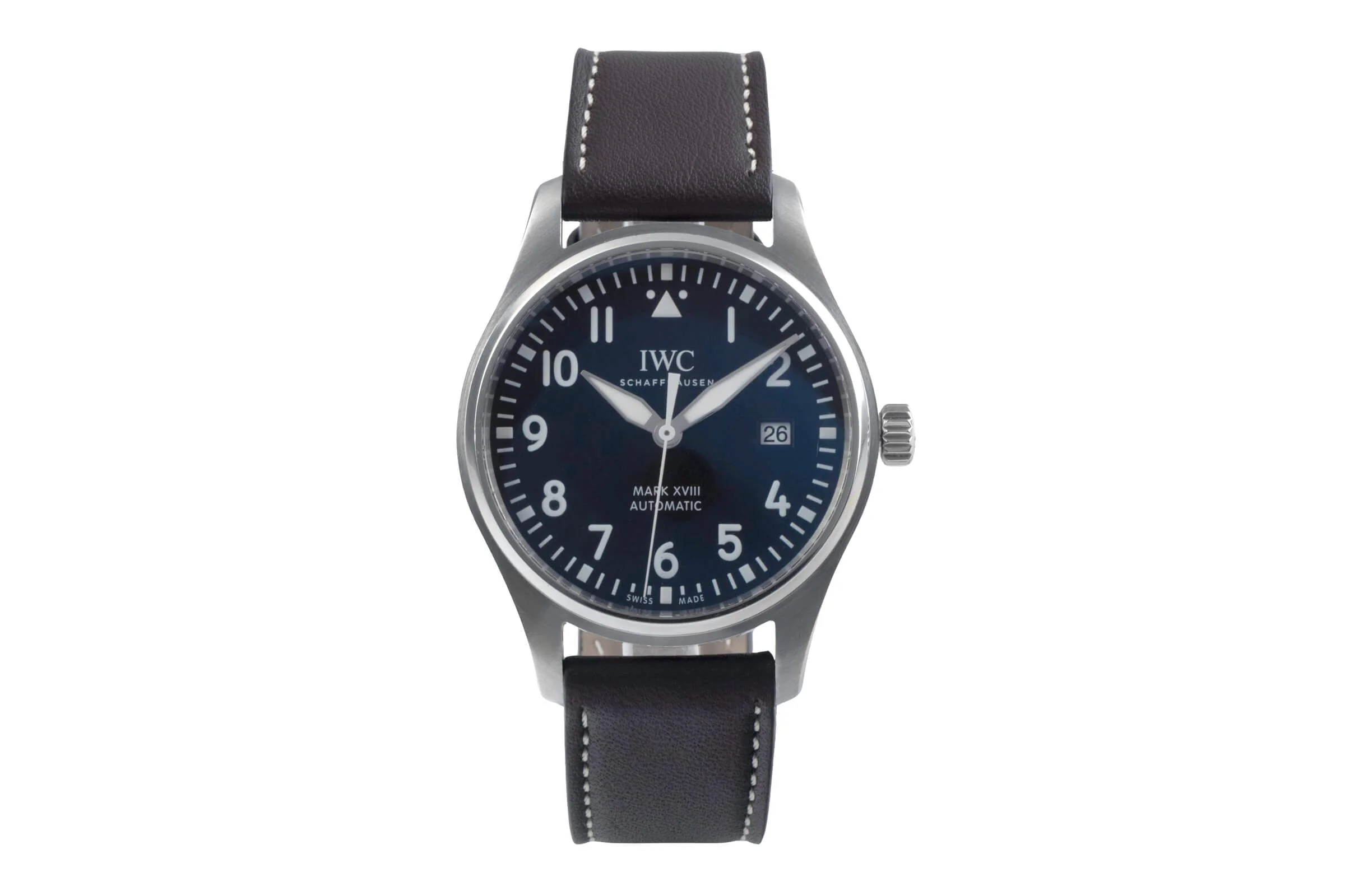 IWC Mark XVIII steel automatic men's watch IW327003  [2406342] - Image 4