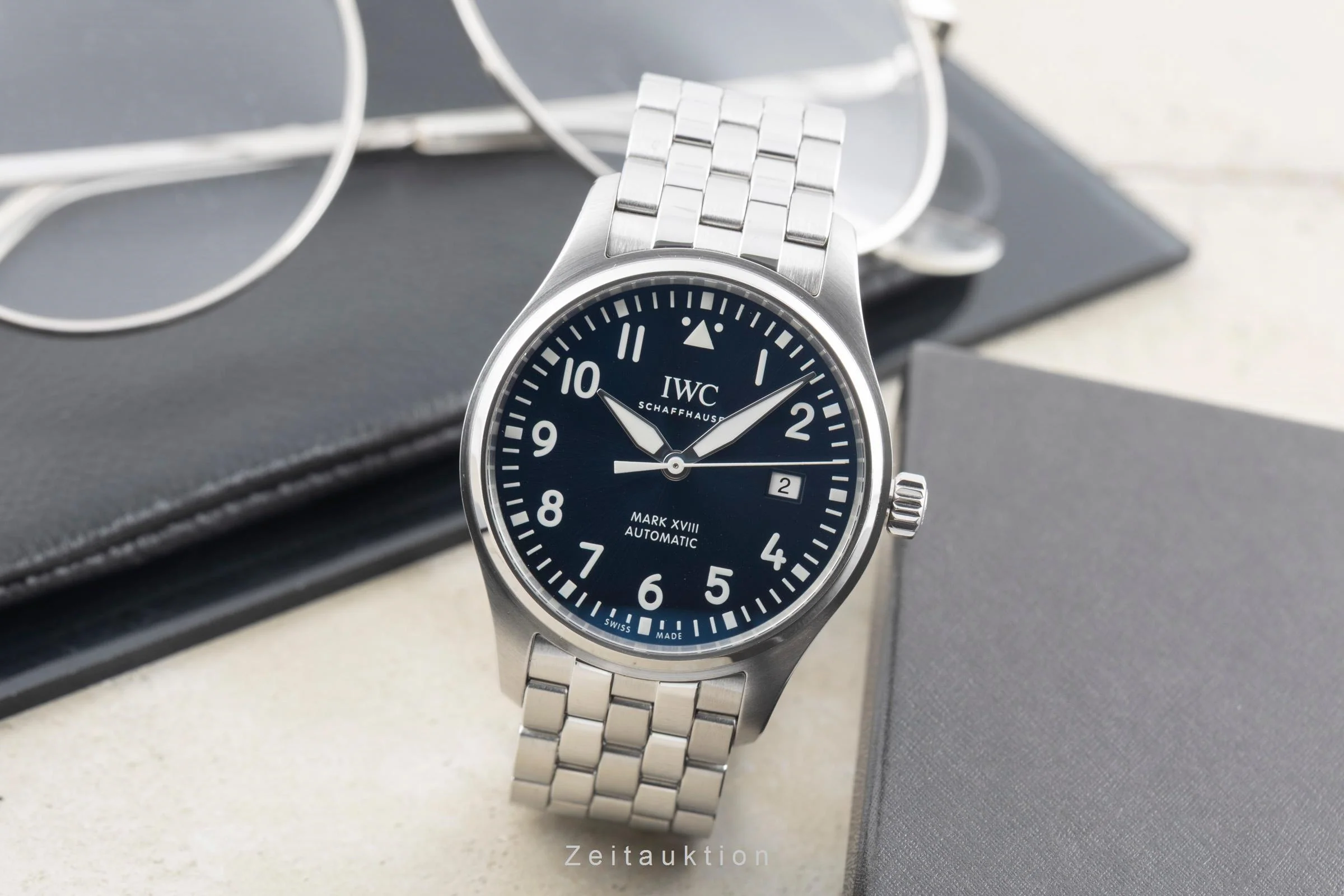 IWC Mark XVIII steel automatic men's watch IW327014  [2600908] - Image 4