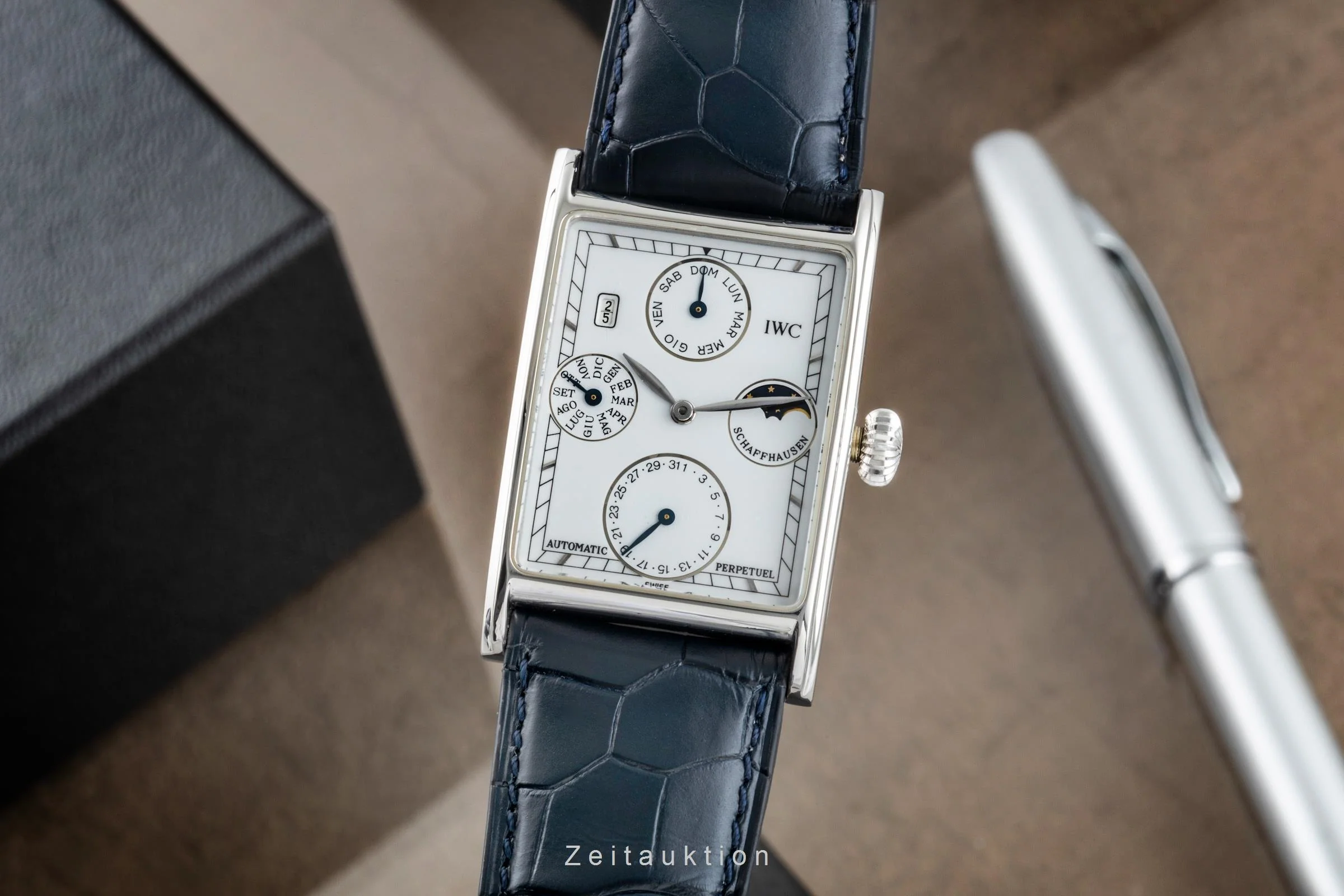 IWC Novecento platinium automatic men's watch IW3545  [2505685] - Image 2
