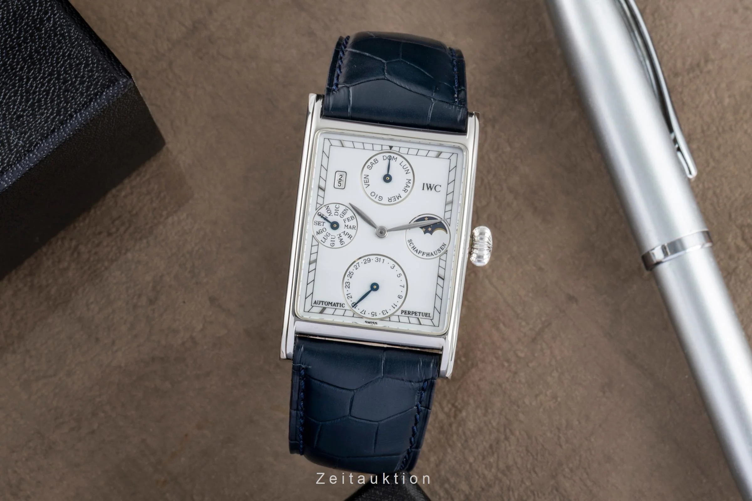 IWC Novecento platinium automatic men's watch IW3545  [2505685] - Image 4