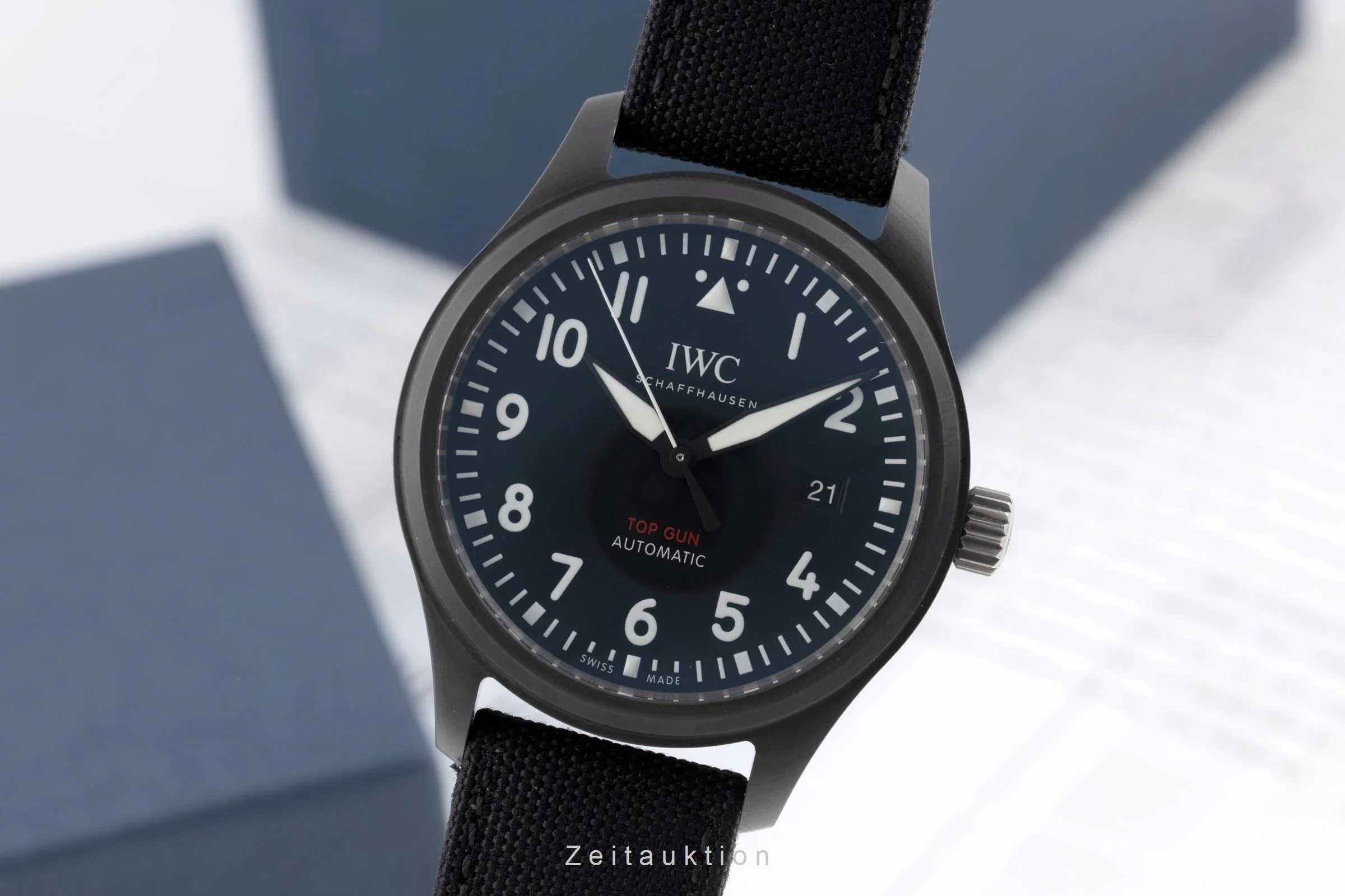 IWC Pilot ceramic / titanium automatic men's watch IW326901  [2506469] - Image 2