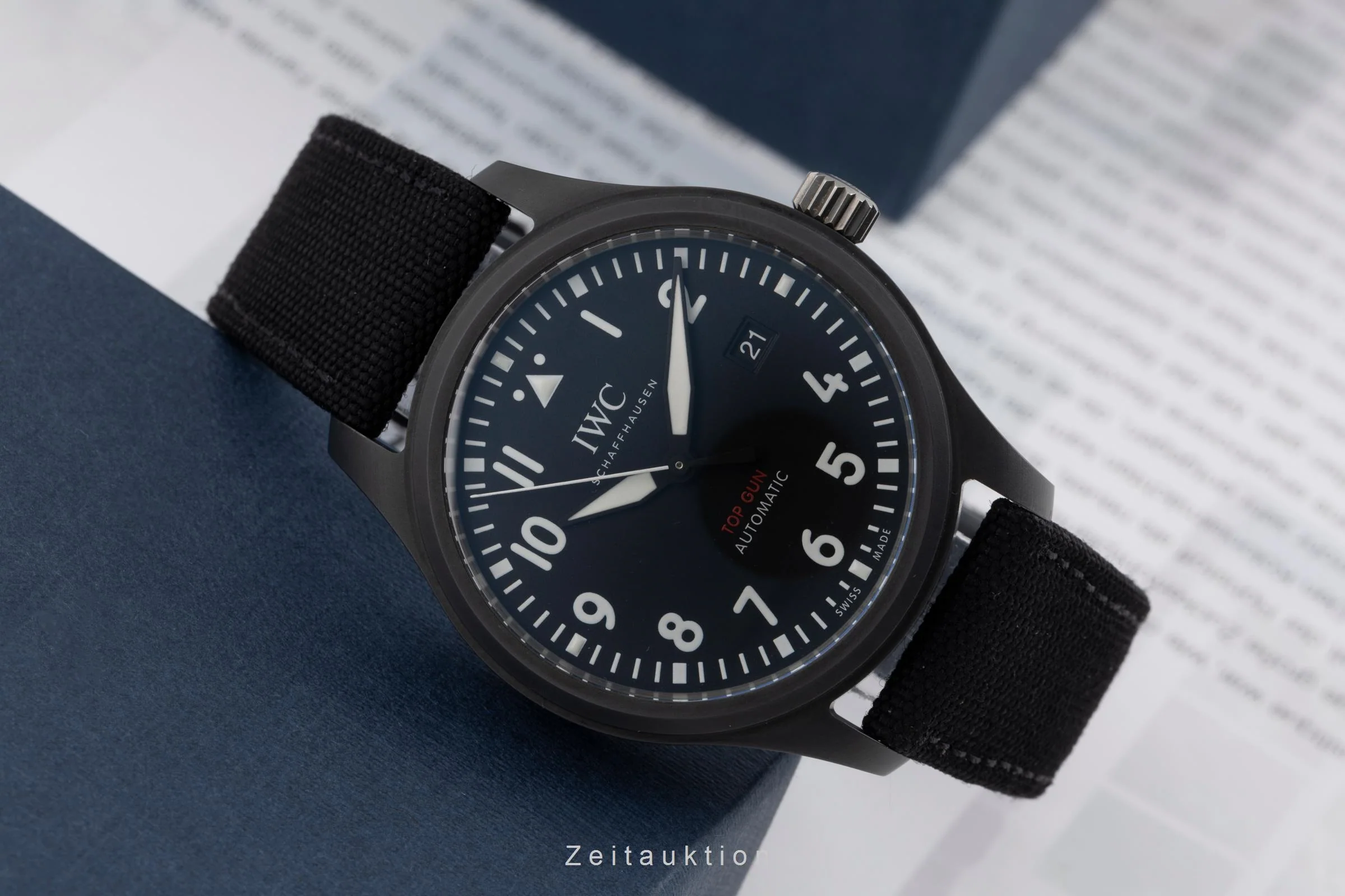 IWC Pilot ceramic / titanium automatic men's watch IW326901  [2506469] - Image 3