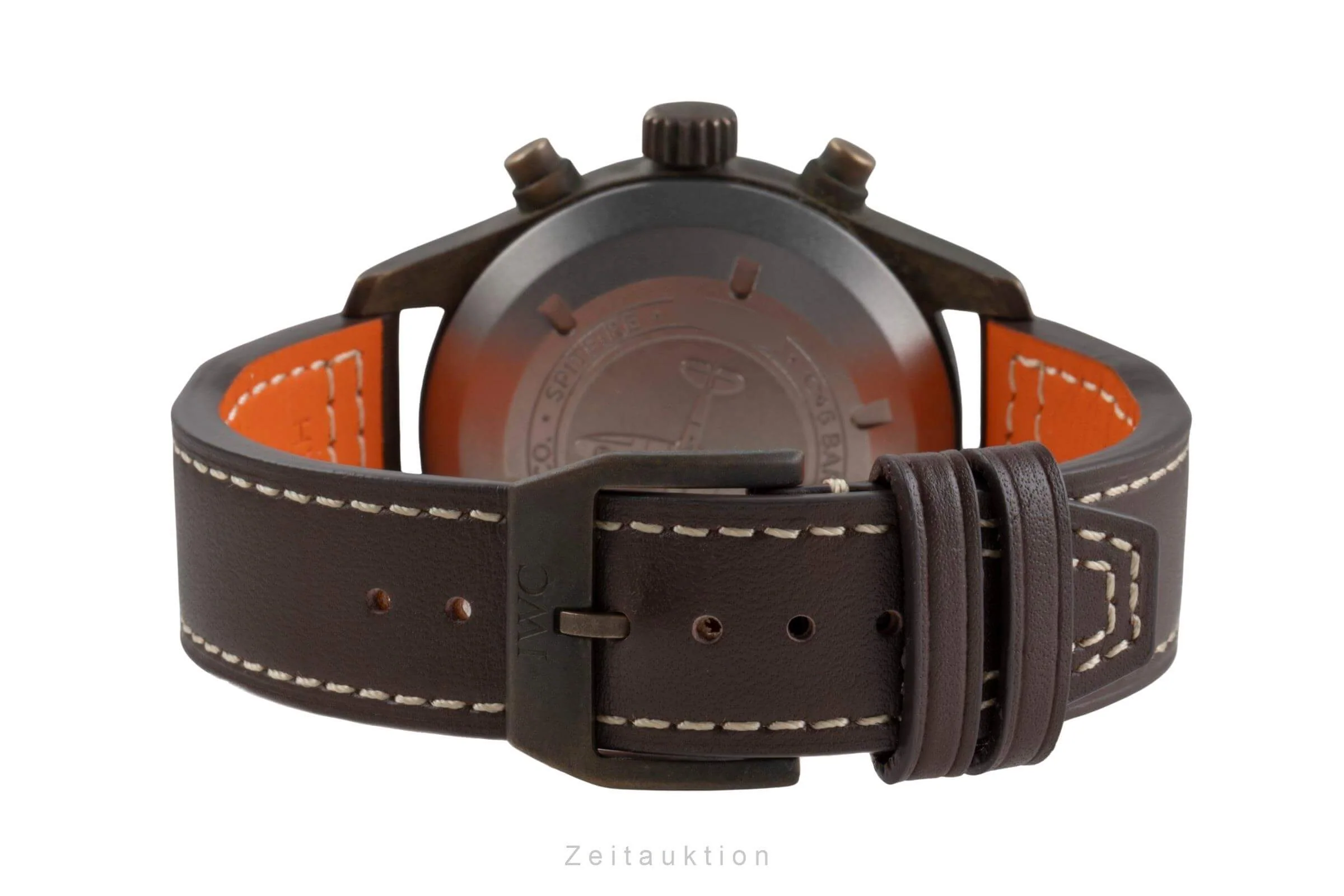 IWC Pilot chronograph bronze automatic men's watch IW387902 LP: 7800EUR  [2502268] - Image 12