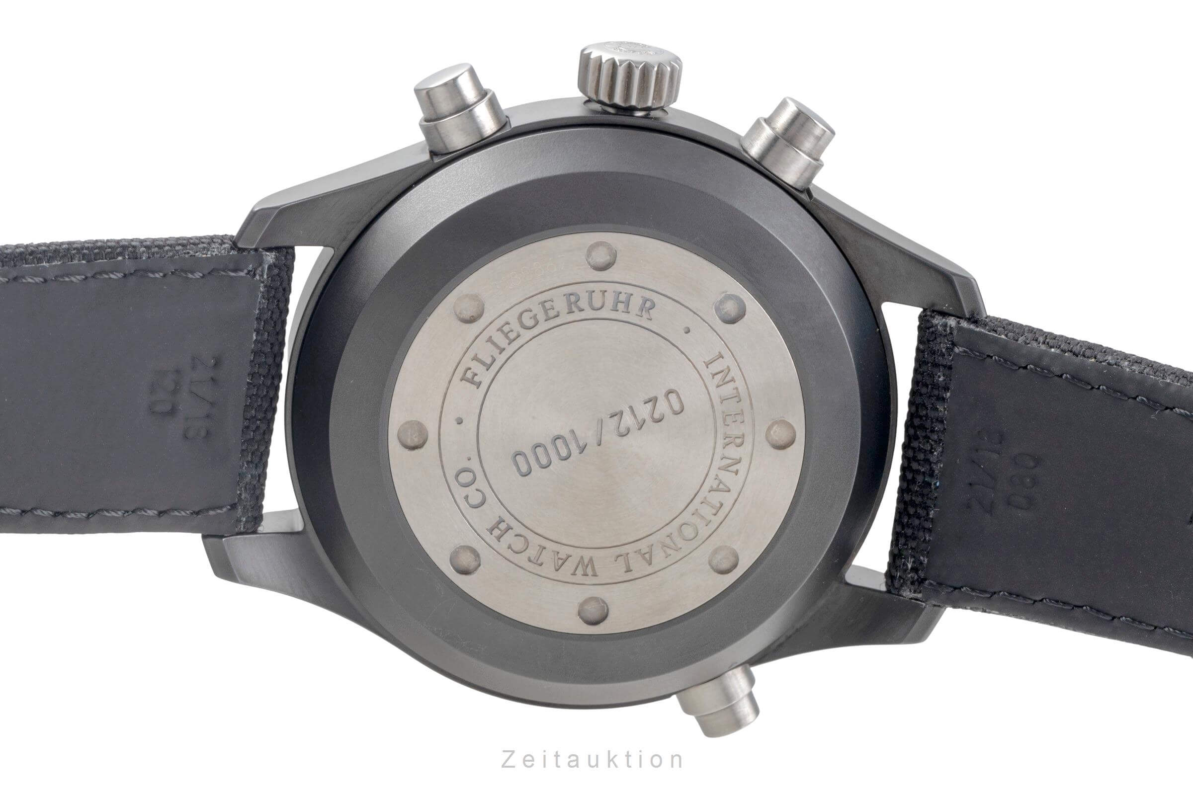 IWC Pilot chronograph ceramic automatic men's watch IW378601 Limited  [2406179] - Image 12