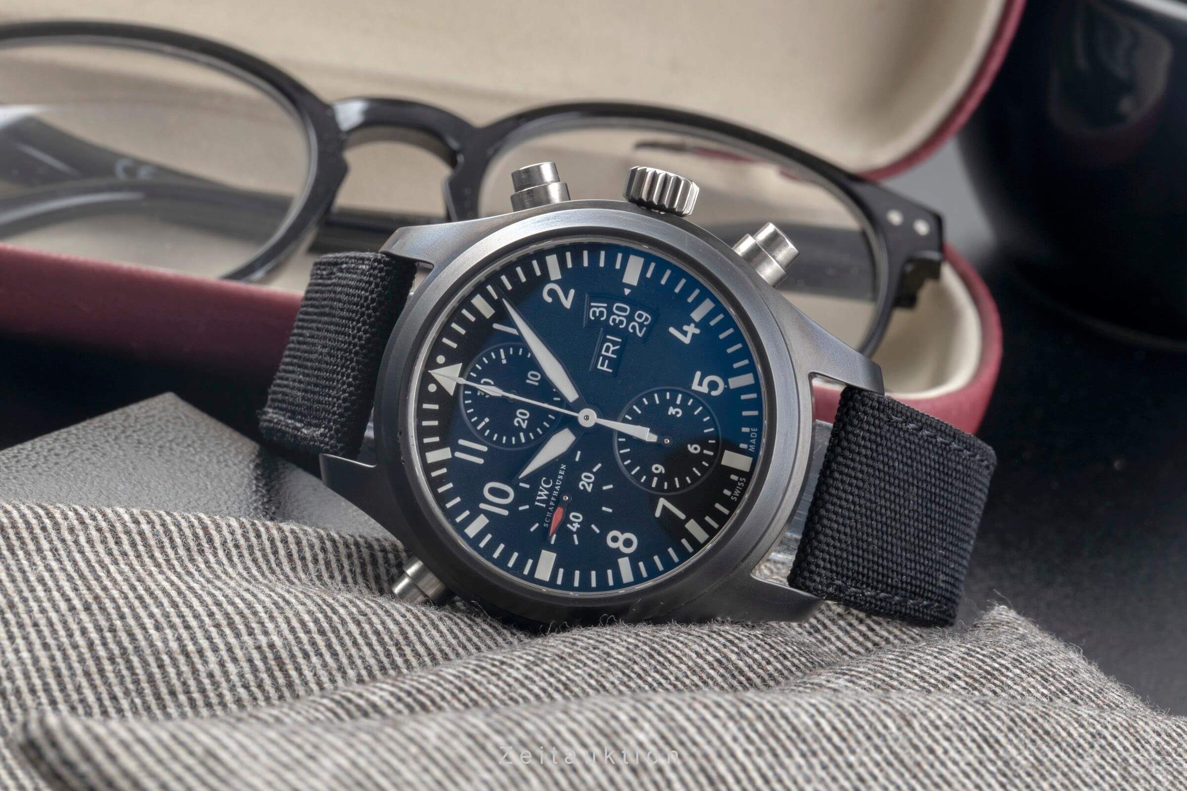 IWC Pilot chronograph ceramic automatic men's watch IW378601 Limited  [2406179] - Image 3