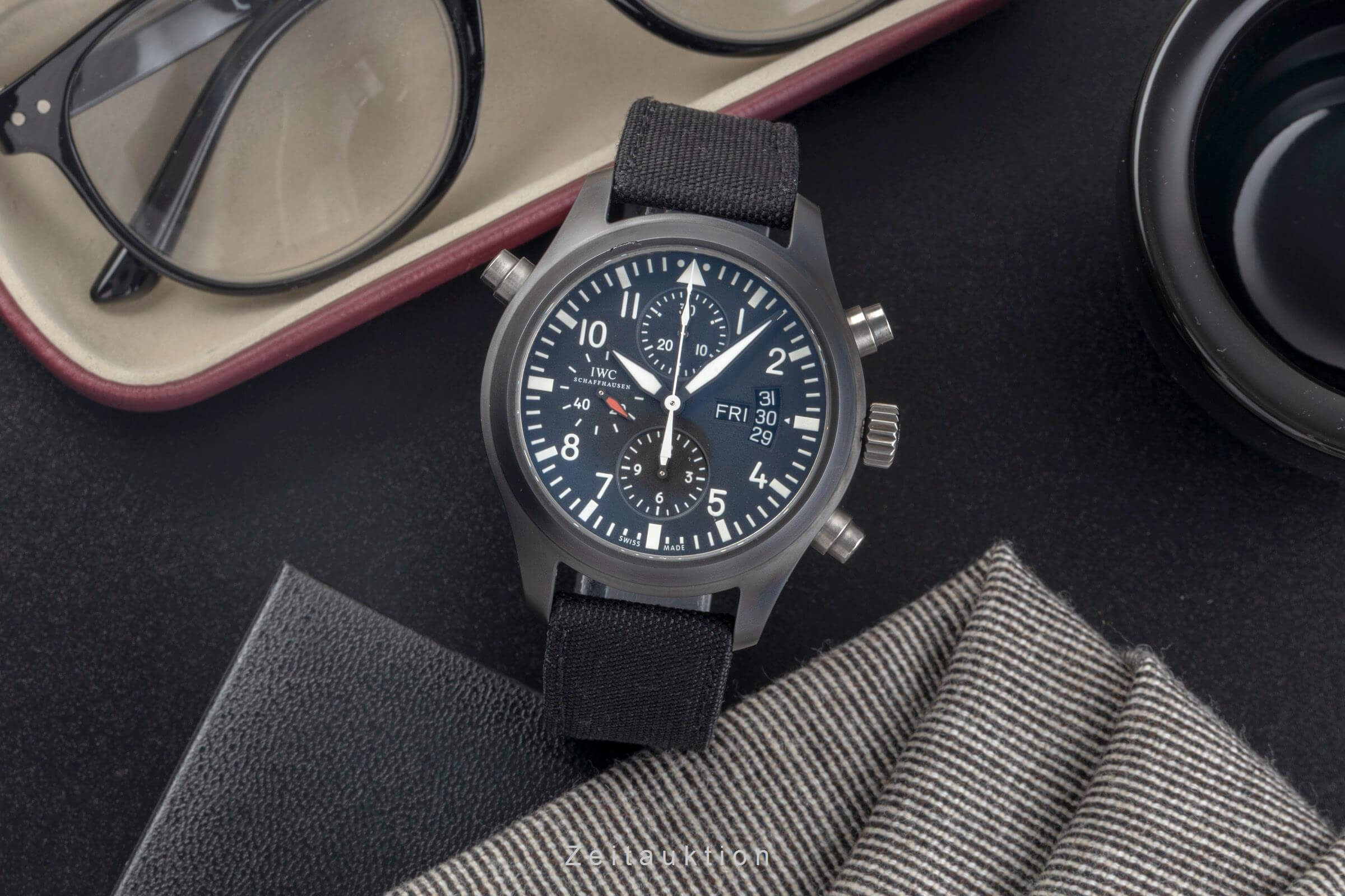 IWC Pilot chronograph ceramic automatic men's watch IW378601 Limited  [2406179] - Image 4