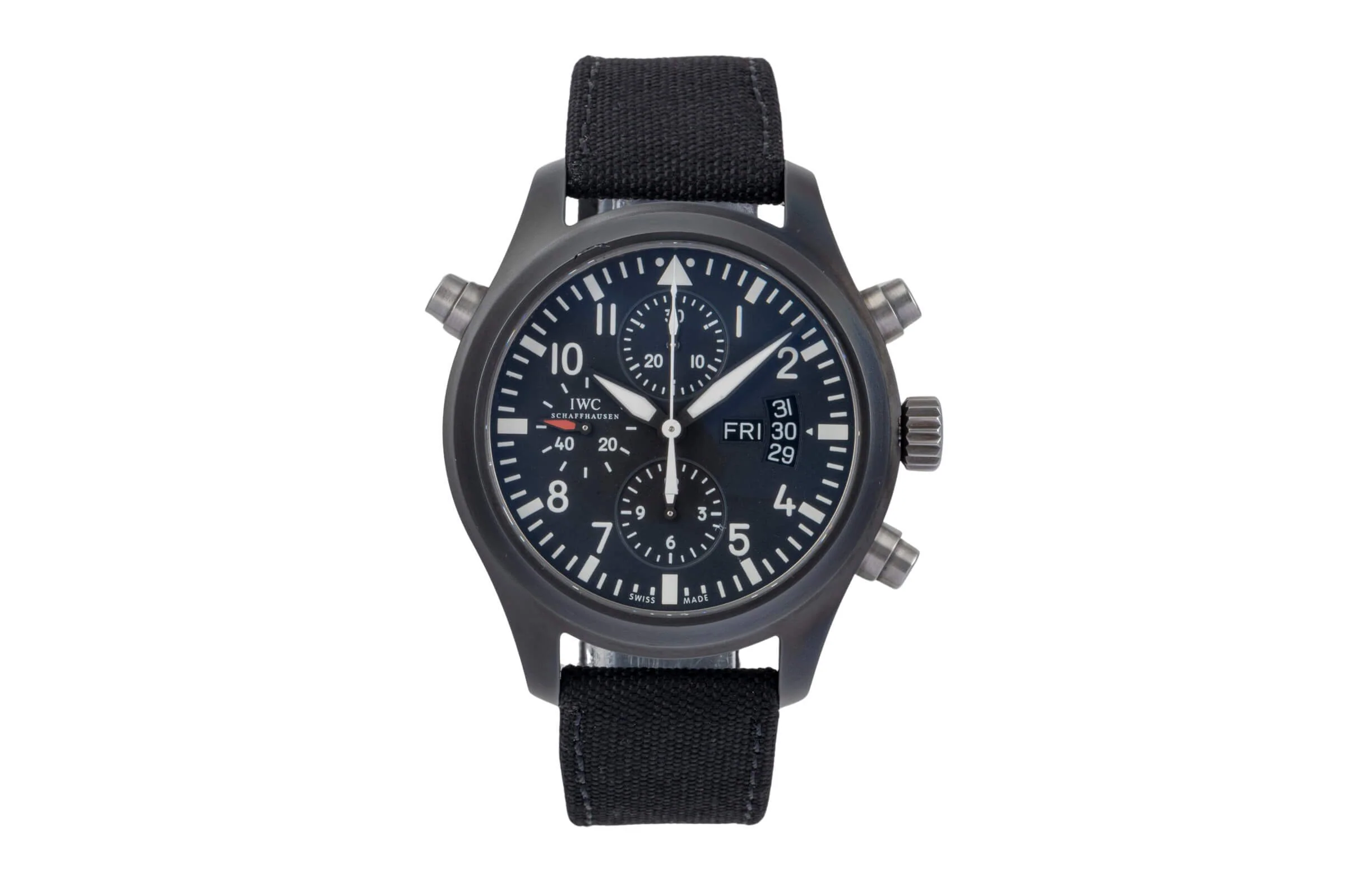 IWC Pilot chronograph ceramic automatic men's watch IW378601 Limited  [2406179] - Image 5