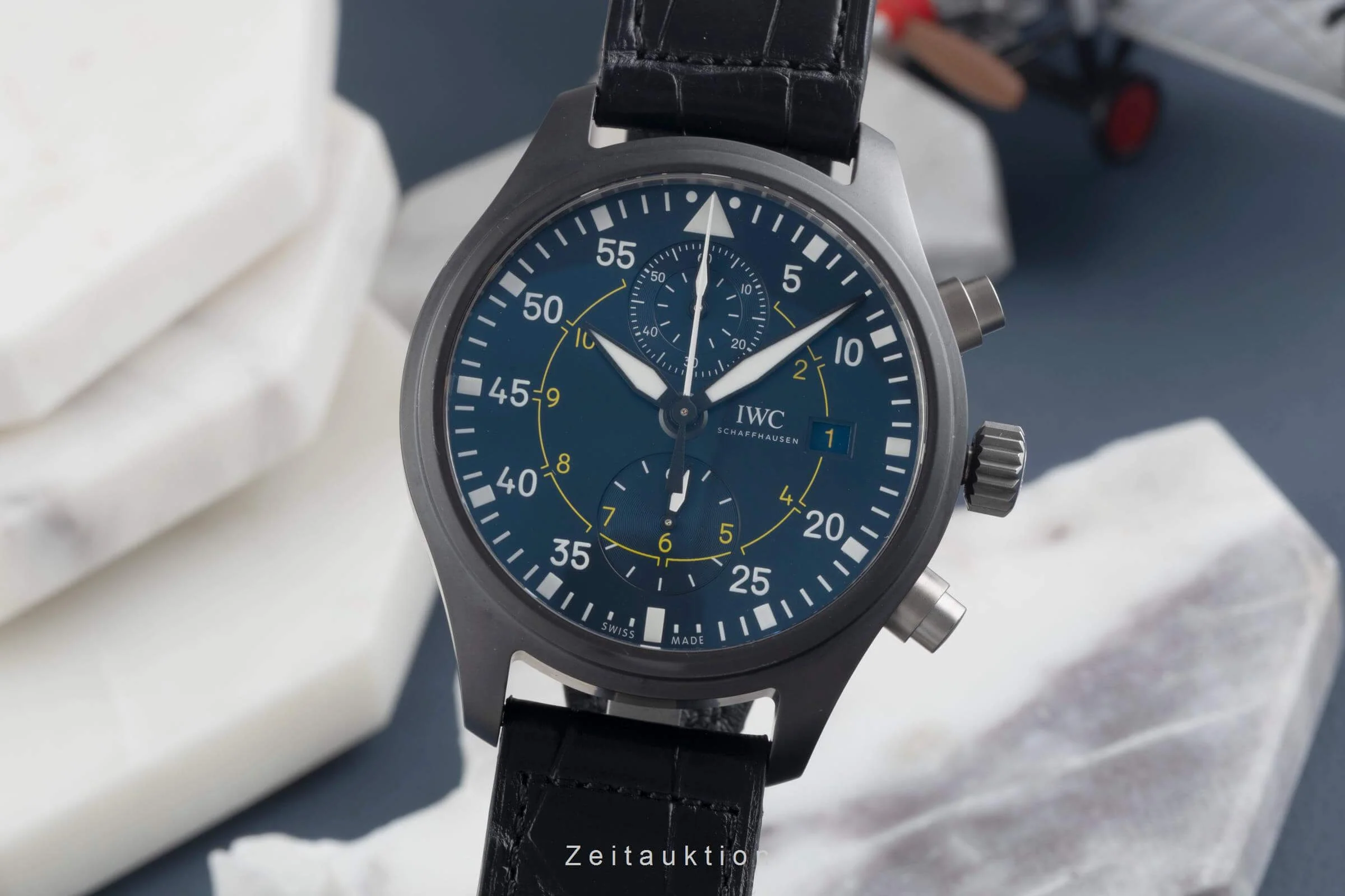 IWC Pilot chronograph ceramic automatic men's watch IW389008  [2500322] - Image 2