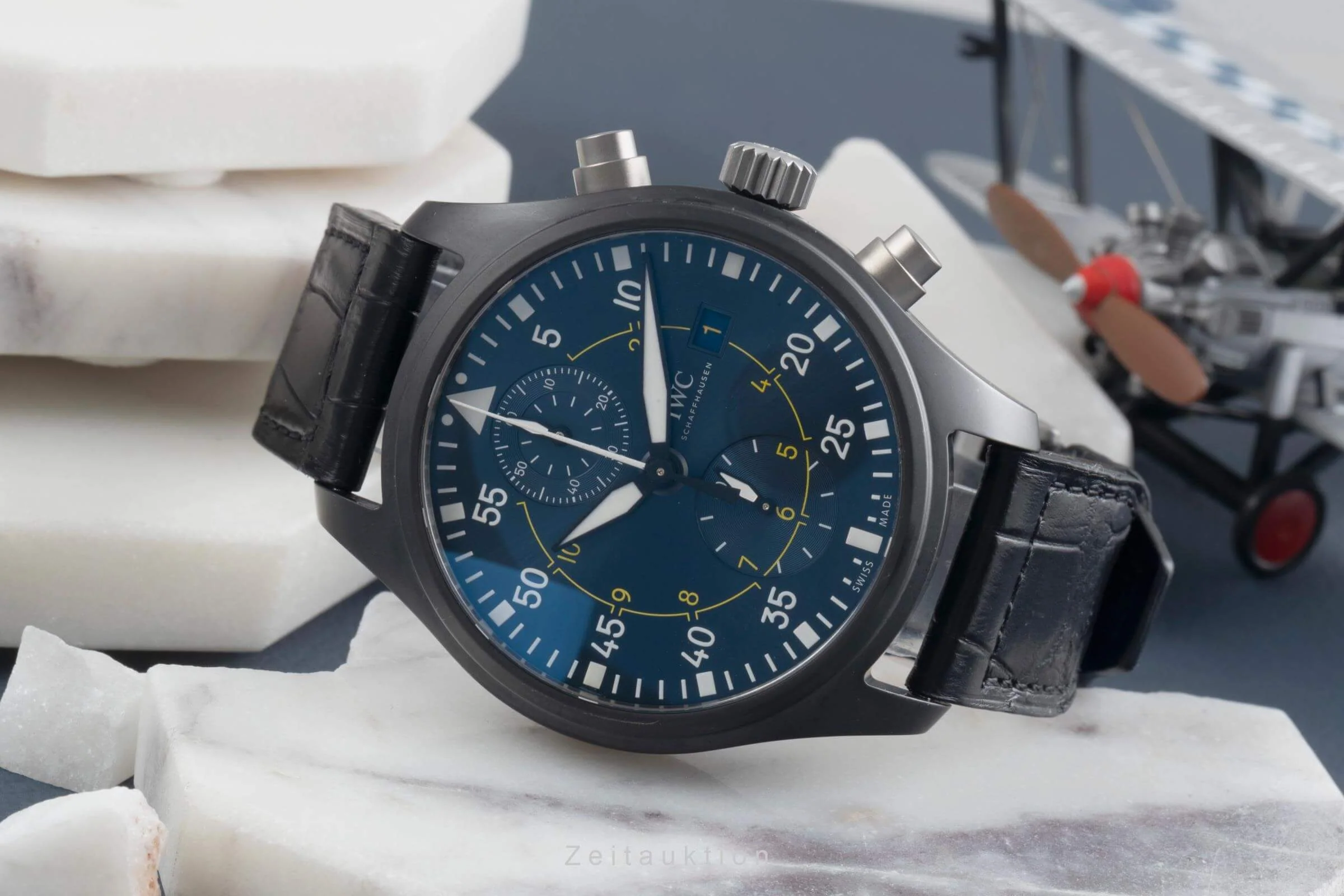 IWC Pilot chronograph ceramic automatic men's watch IW389008  [2500322] - Image 3