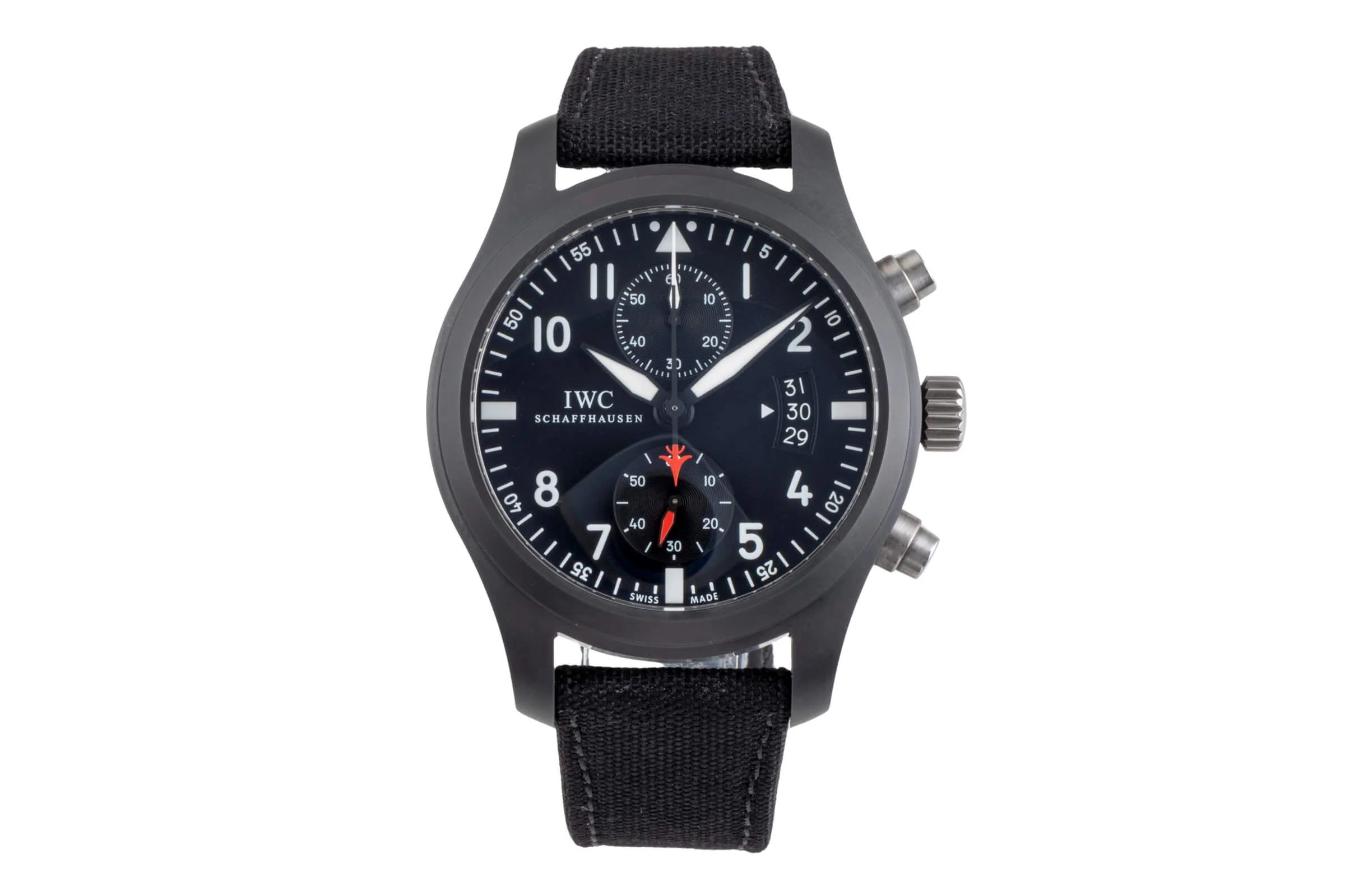 IWC Pilot chronograph ceramic / titanium automatic men's watch IW388001 LP: 9900EUR  [2501056] - Image 5