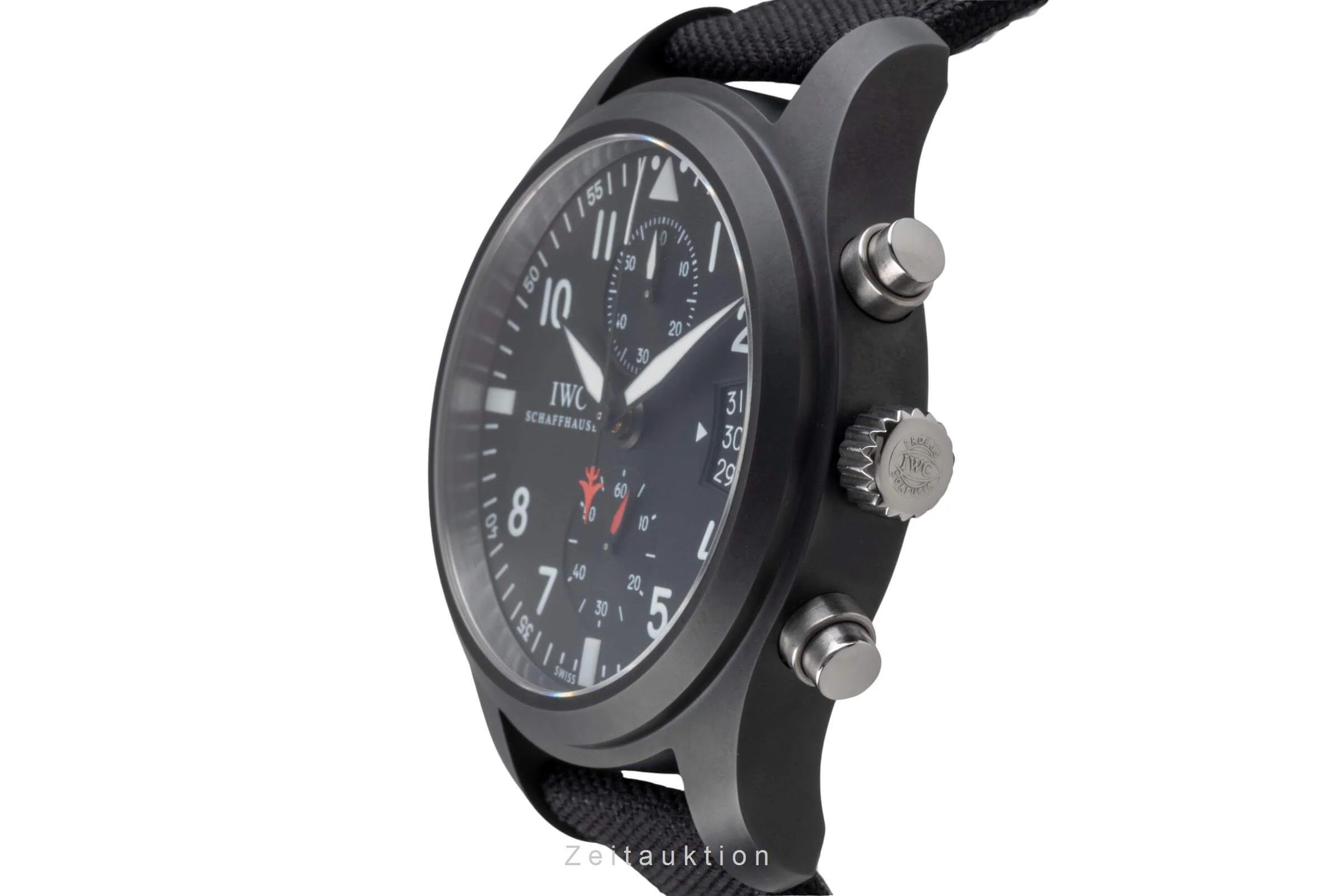 IWC Pilot chronograph ceramic / titanium automatic men's watch IW388001 LP: 9900EUR  [2501056] - Image 7