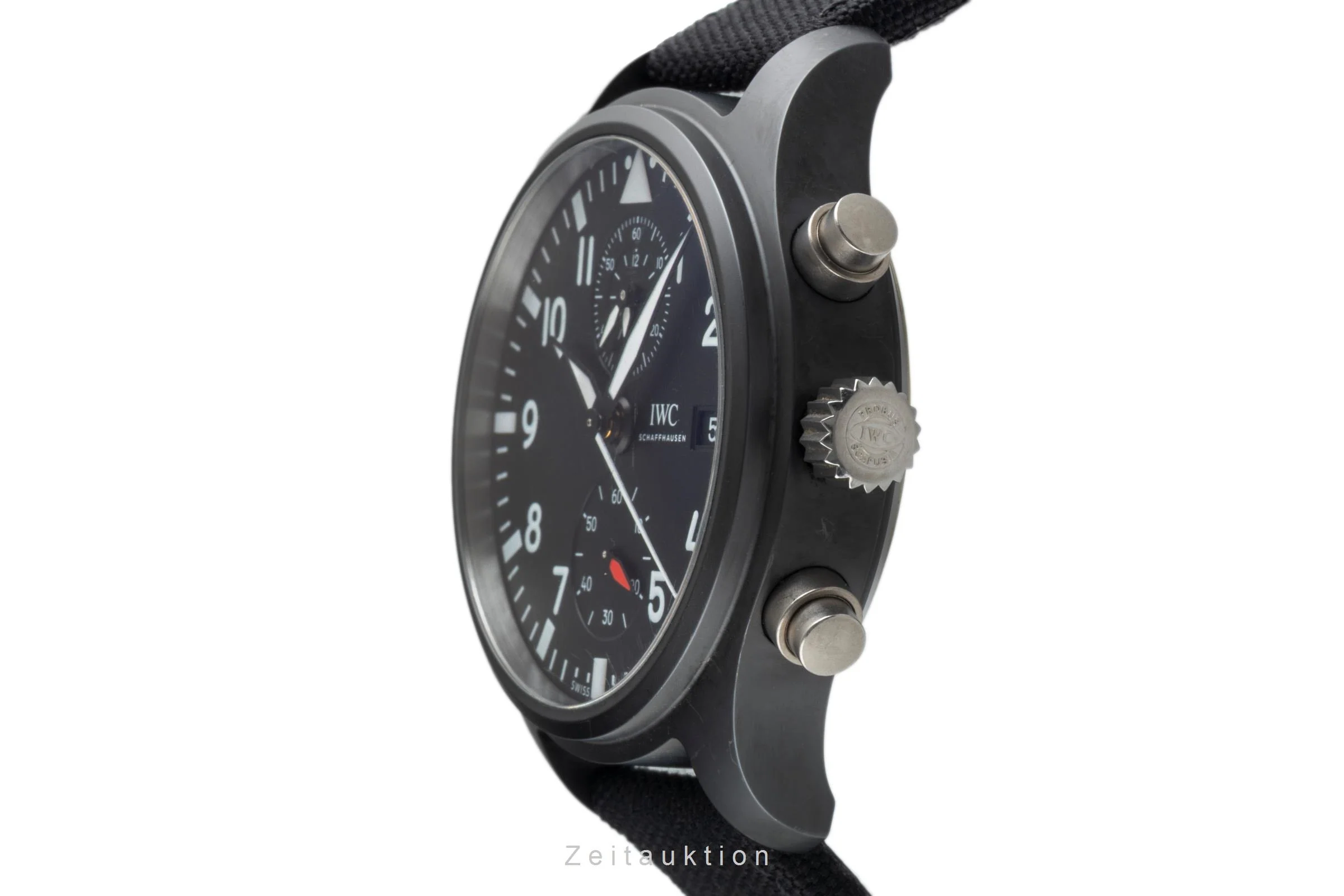 IWC Pilot chronograph ceramic / titanium automatic men's watch IW389001 LP: 9900EUR  [2506356] - Image 7