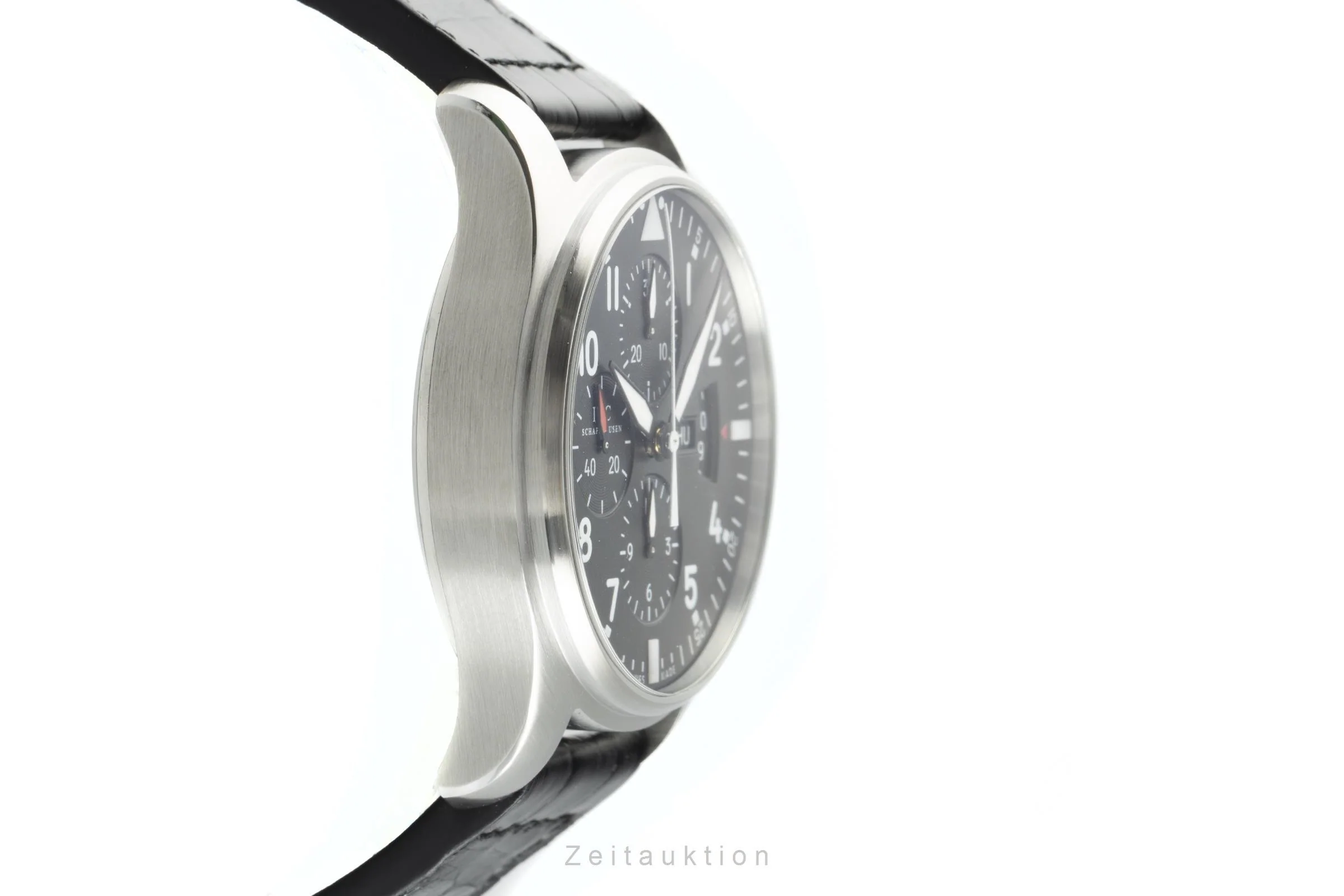 IWC Pilot chronograph steel automatic men's watch 3777 LP: 5900EUR  [2109979] - Image 7