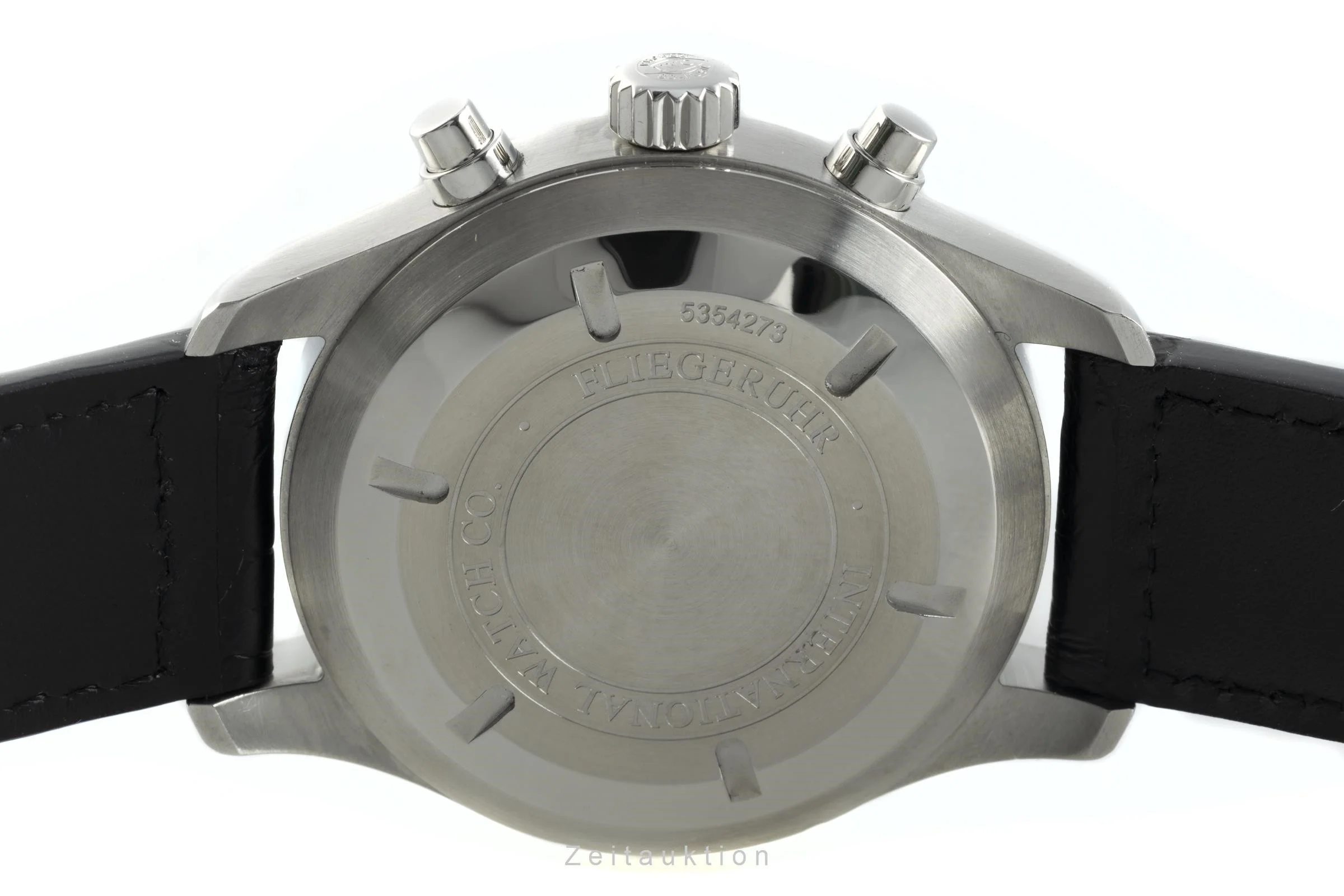 IWC Pilot chronograph steel automatic men's watch 3777 LP: 5900EUR  [2109979] - Image 9