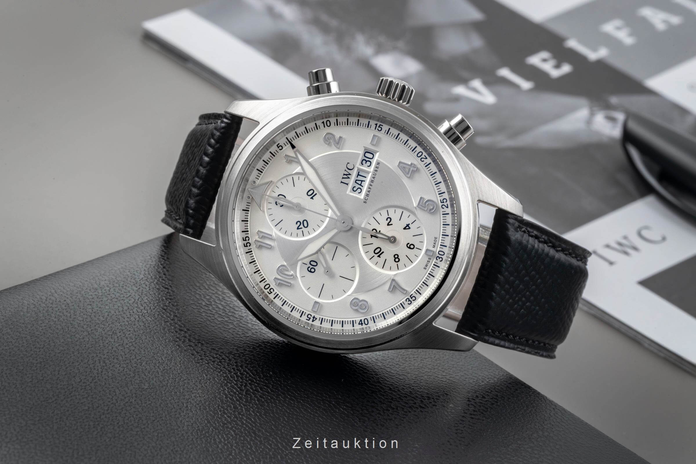 IWC Pilot chronograph steel automatic men's watch IW371705 LP: 7800EUR  [2501041] - Image 3