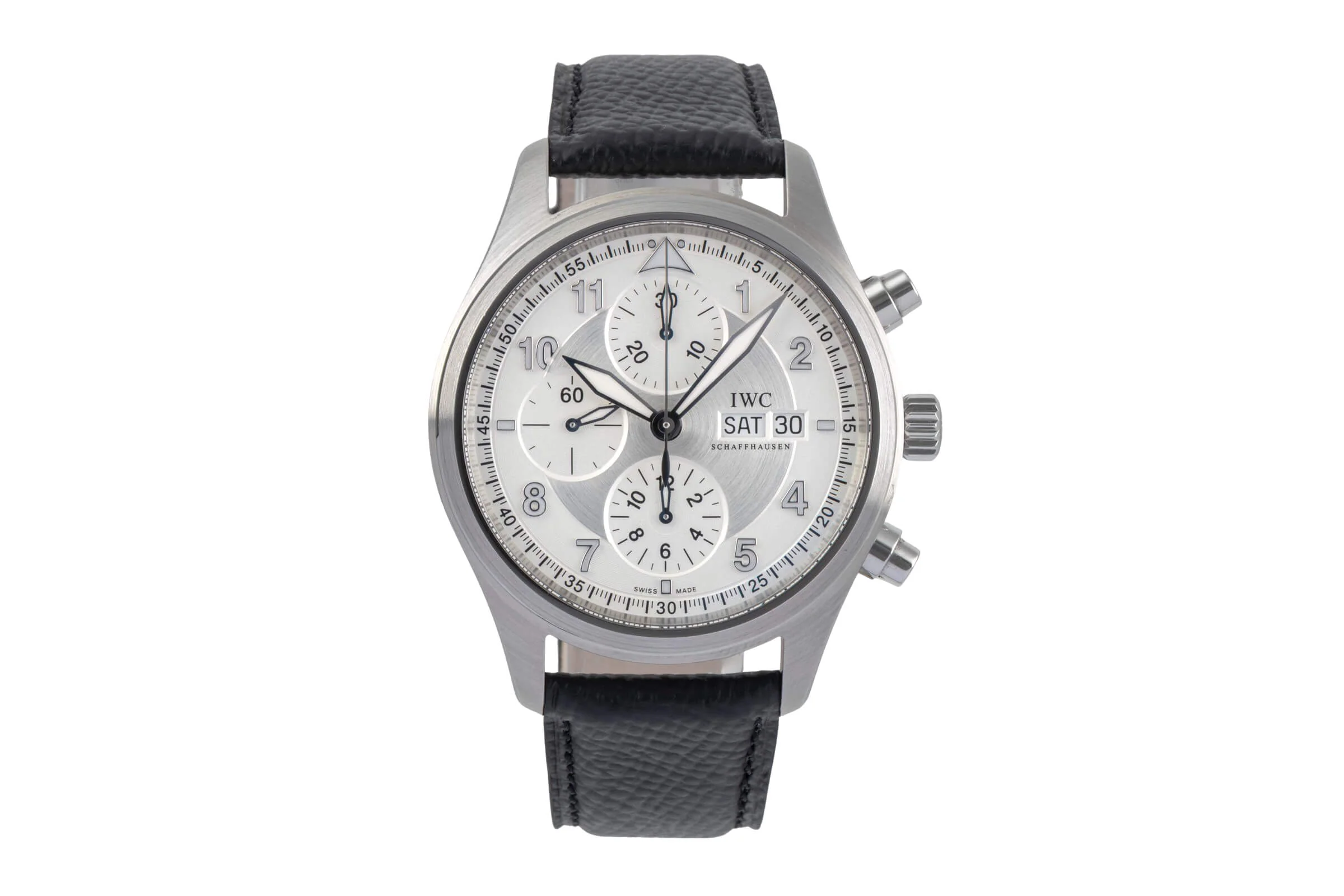 IWC Pilot chronograph steel automatic men's watch IW371705 LP: 7800EUR  [2501041] - Image 5