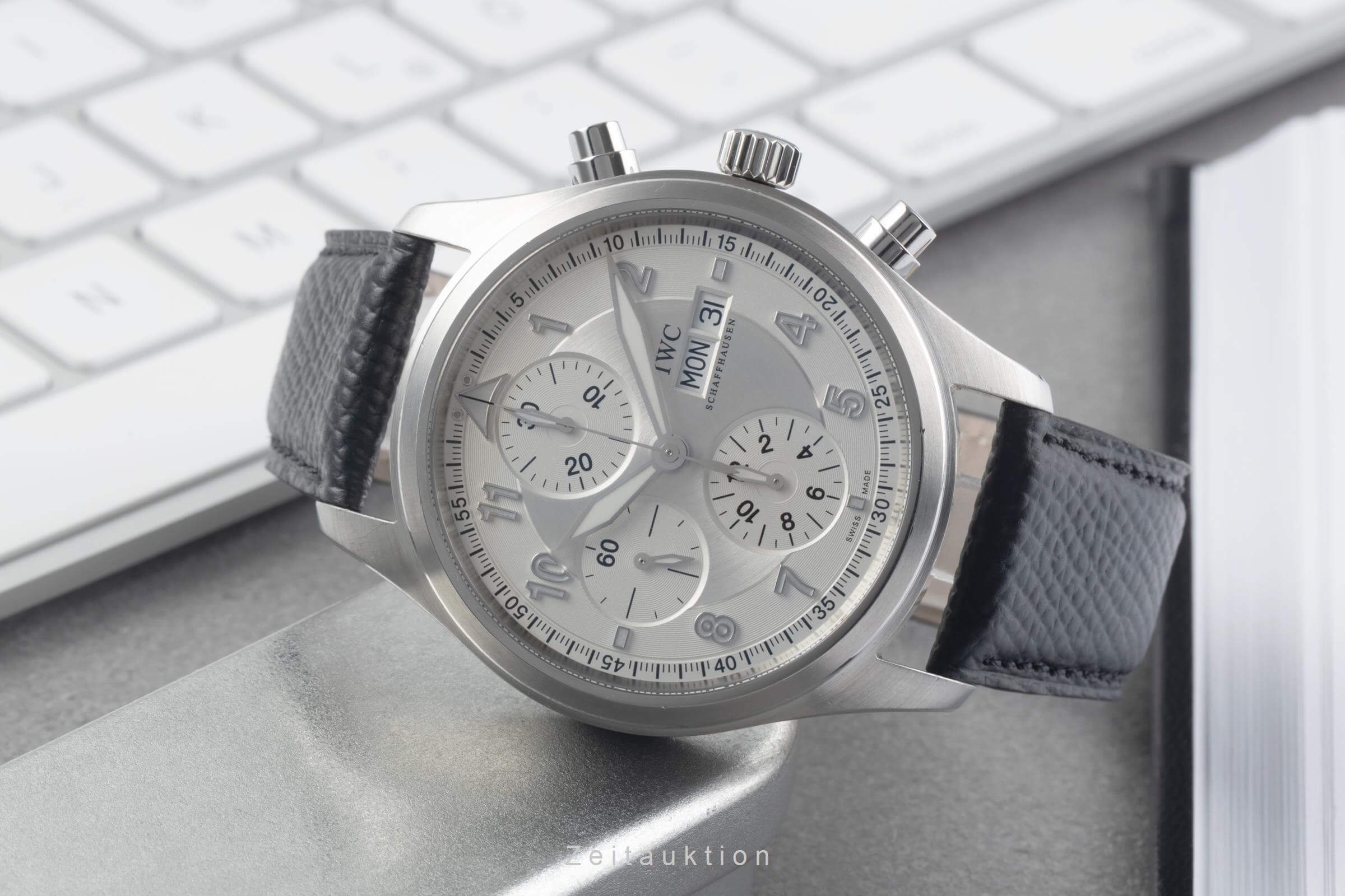 IWC Pilot chronograph steel automatic men's watch IW371705 LP: 7800EUR  [2501042] - Image 3