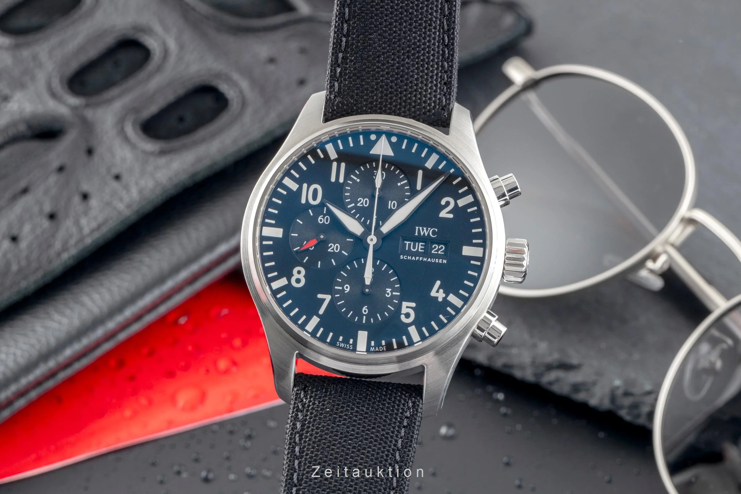 IWC Pilot chronograph steel automatic men's watch IW377709 LP: 7300EUR  [2500908] - Image 2