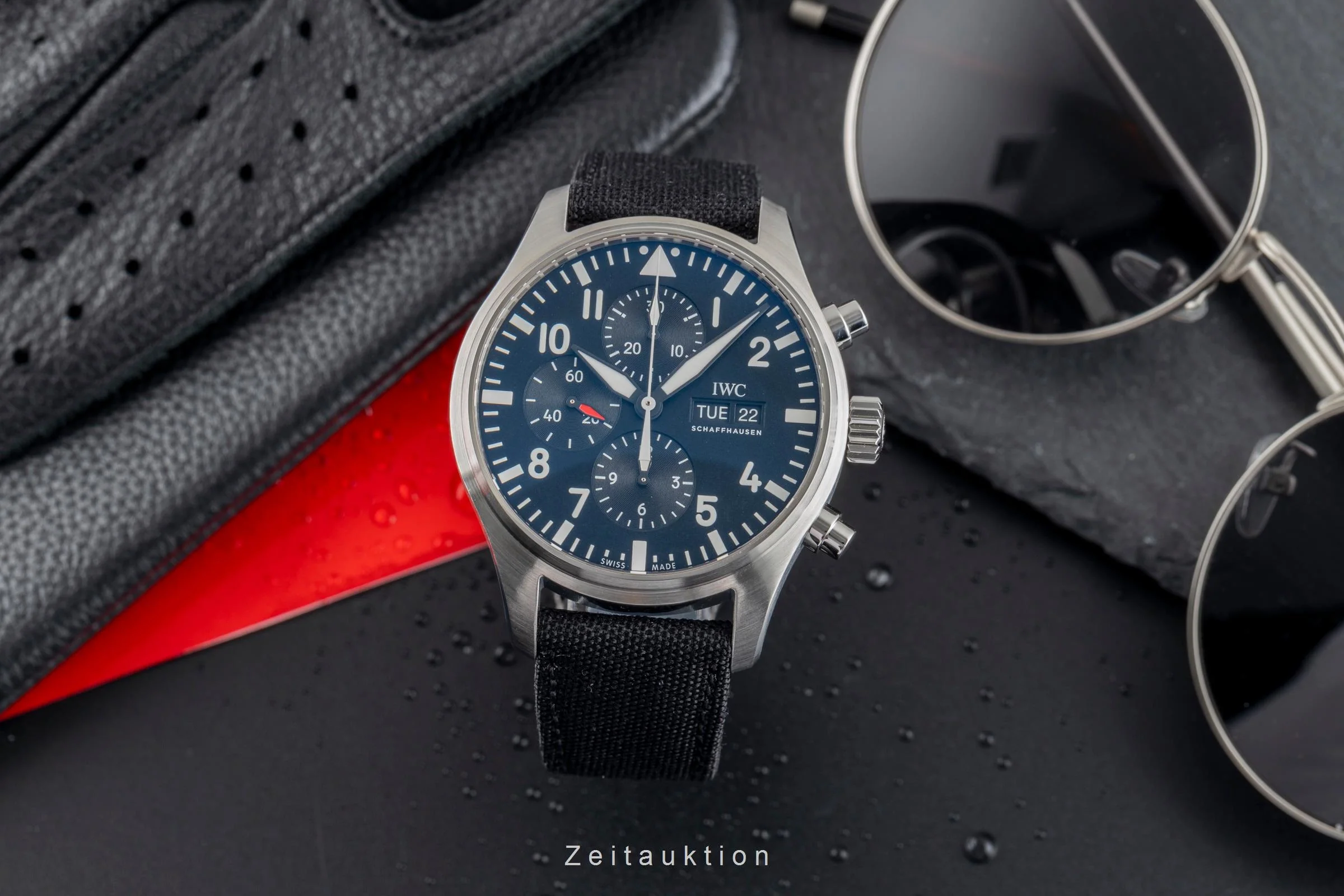 IWC Pilot chronograph steel automatic men's watch IW377709 LP: 7300EUR  [2500908] - Image 4