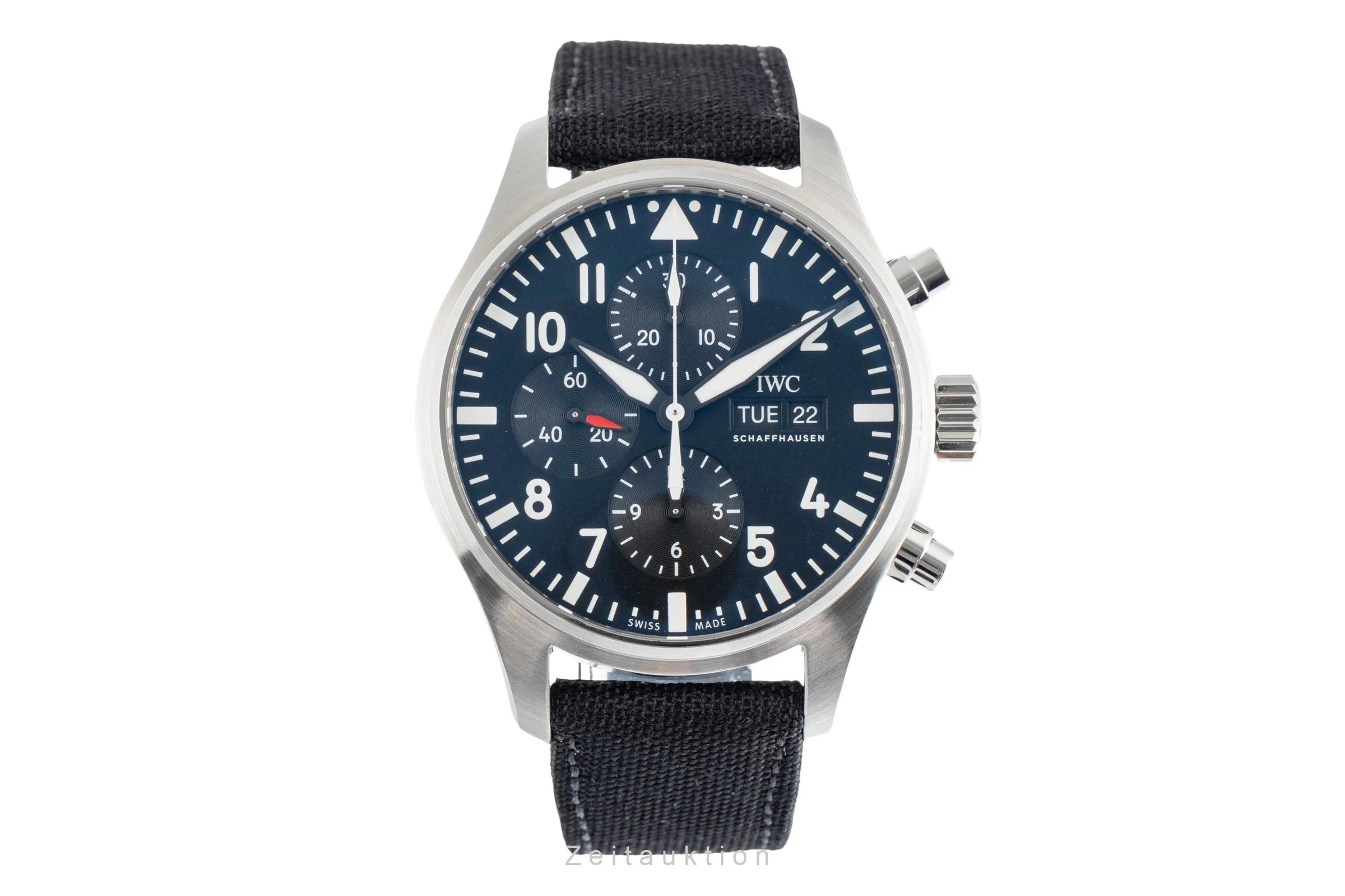IWC Pilot chronograph steel automatic men's watch IW377709 LP: 7300EUR  [2500908] - Image 5
