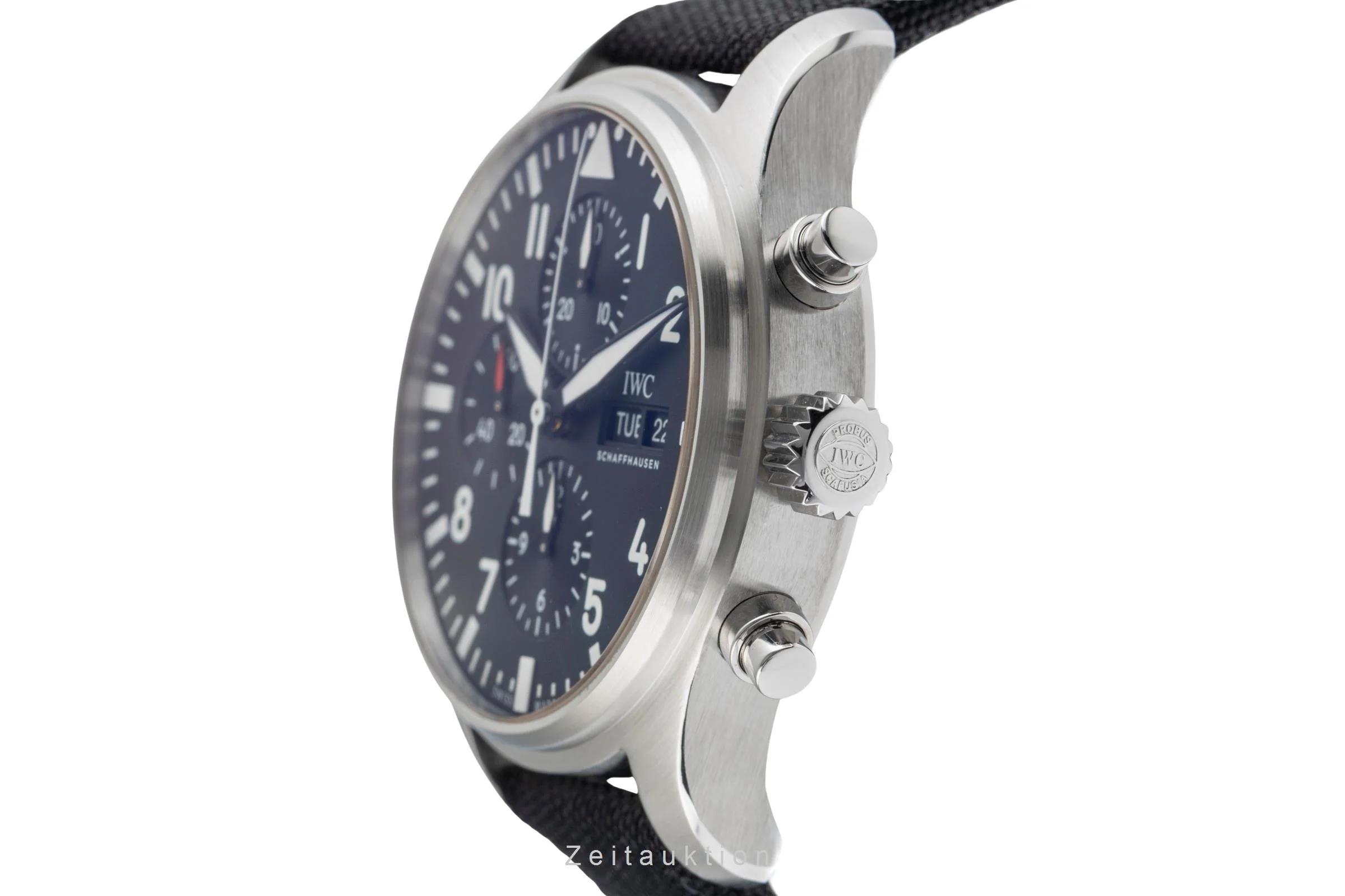 IWC Pilot chronograph steel automatic men's watch IW377709 LP: 7300EUR  [2500908] - Image 7