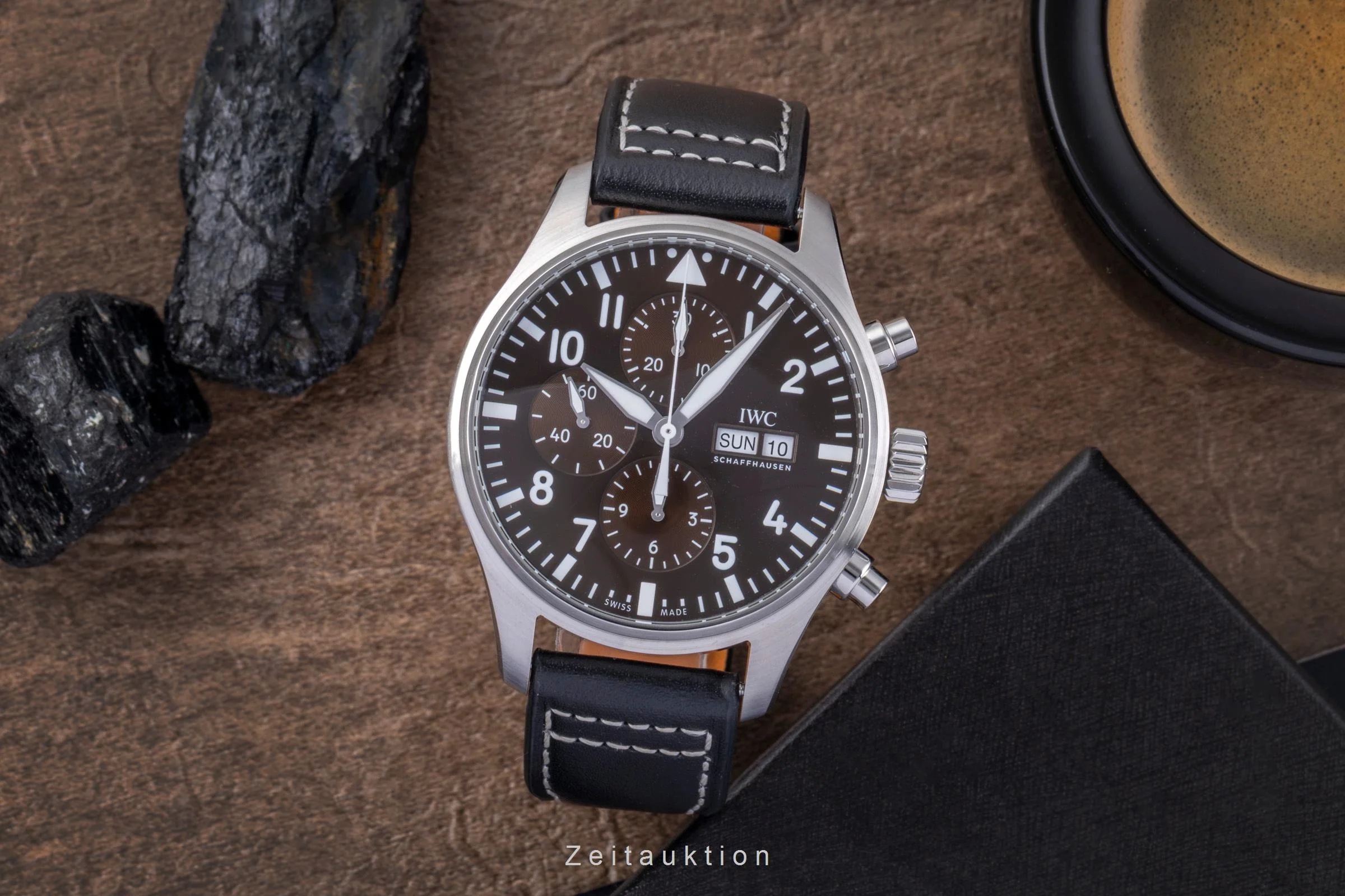 IWC Pilot chronograph steel automatic men's watch IW377713 LP: 7800EUR  [2504732] - Image 4