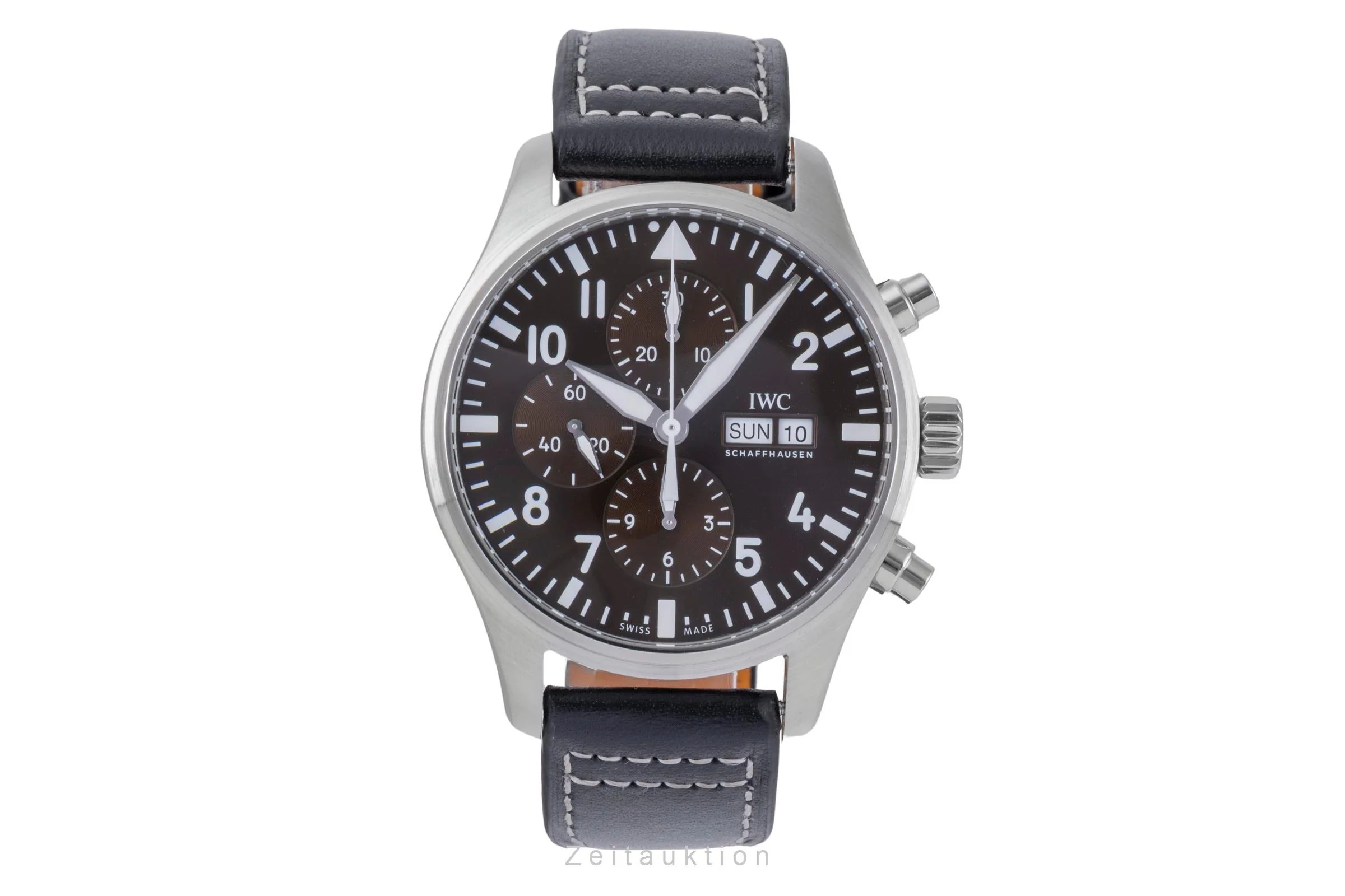 IWC Pilot chronograph steel automatic men's watch IW377713 LP: 7800EUR  [2504732] - Image 5